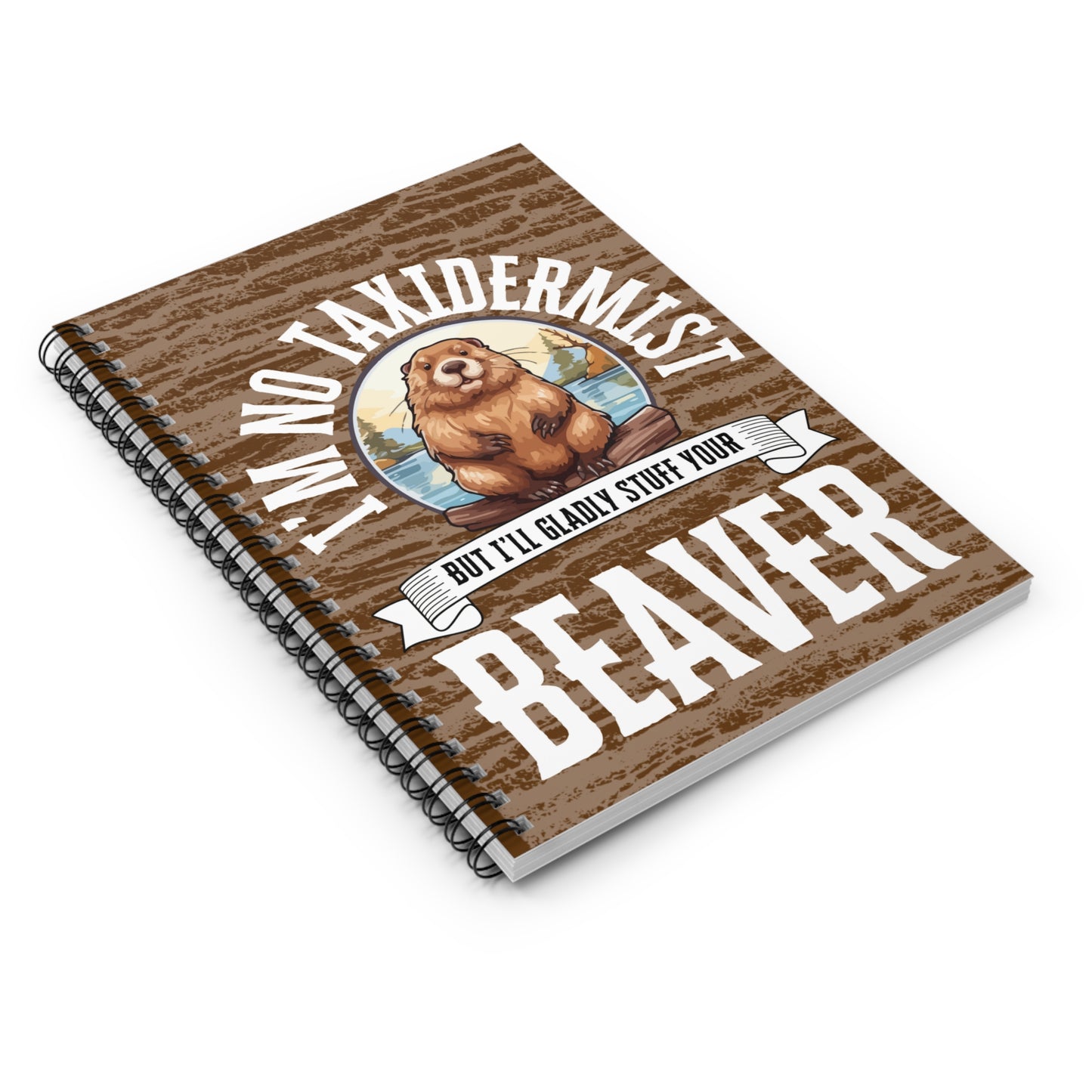 Taxidermist Spiral Notebook - Ruled Line