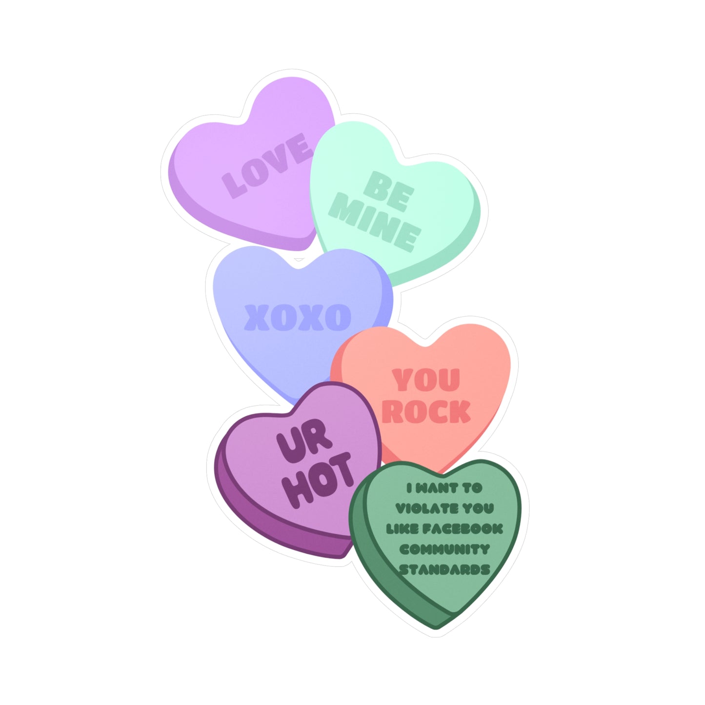 Community Standards Kiss-Cut Vinyl Decals
