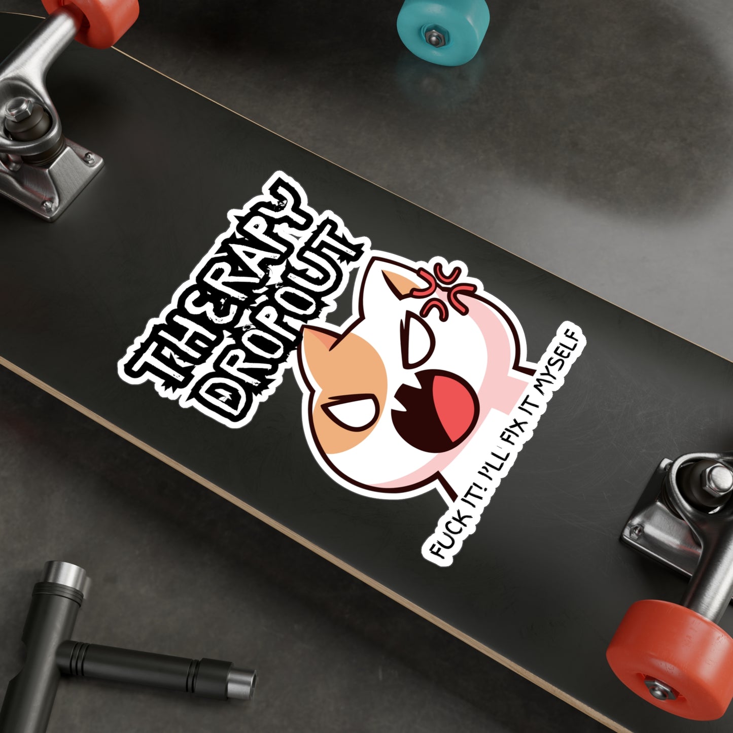 Dropout Kiss-Cut Vinyl Decals