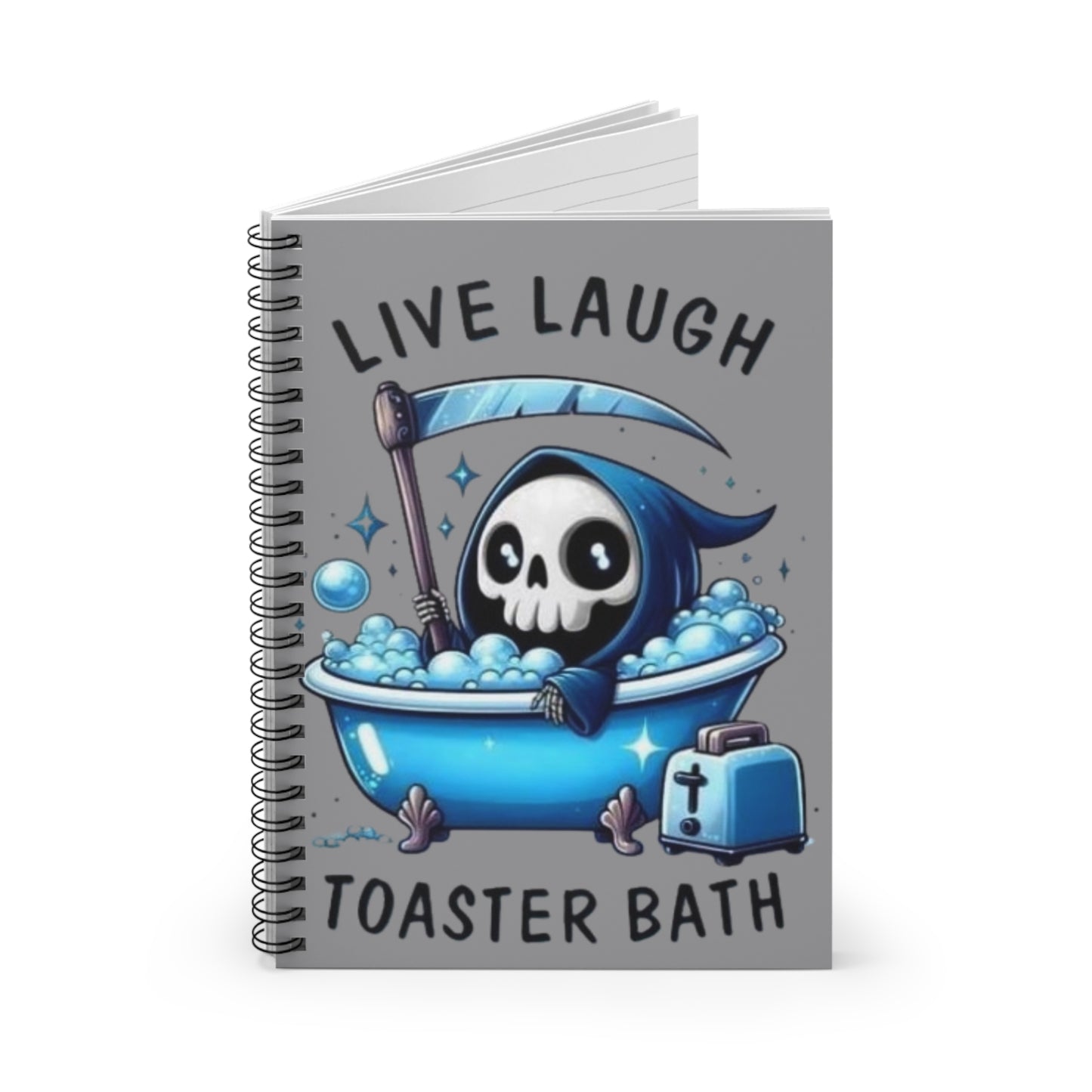 Live Laugh Spiral Notebook - Ruled Line