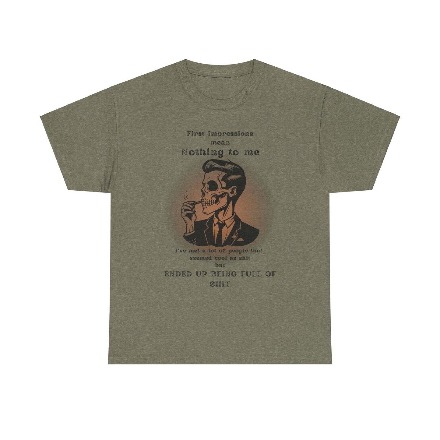 First Impressions Unisex Heavy Cotton Tee