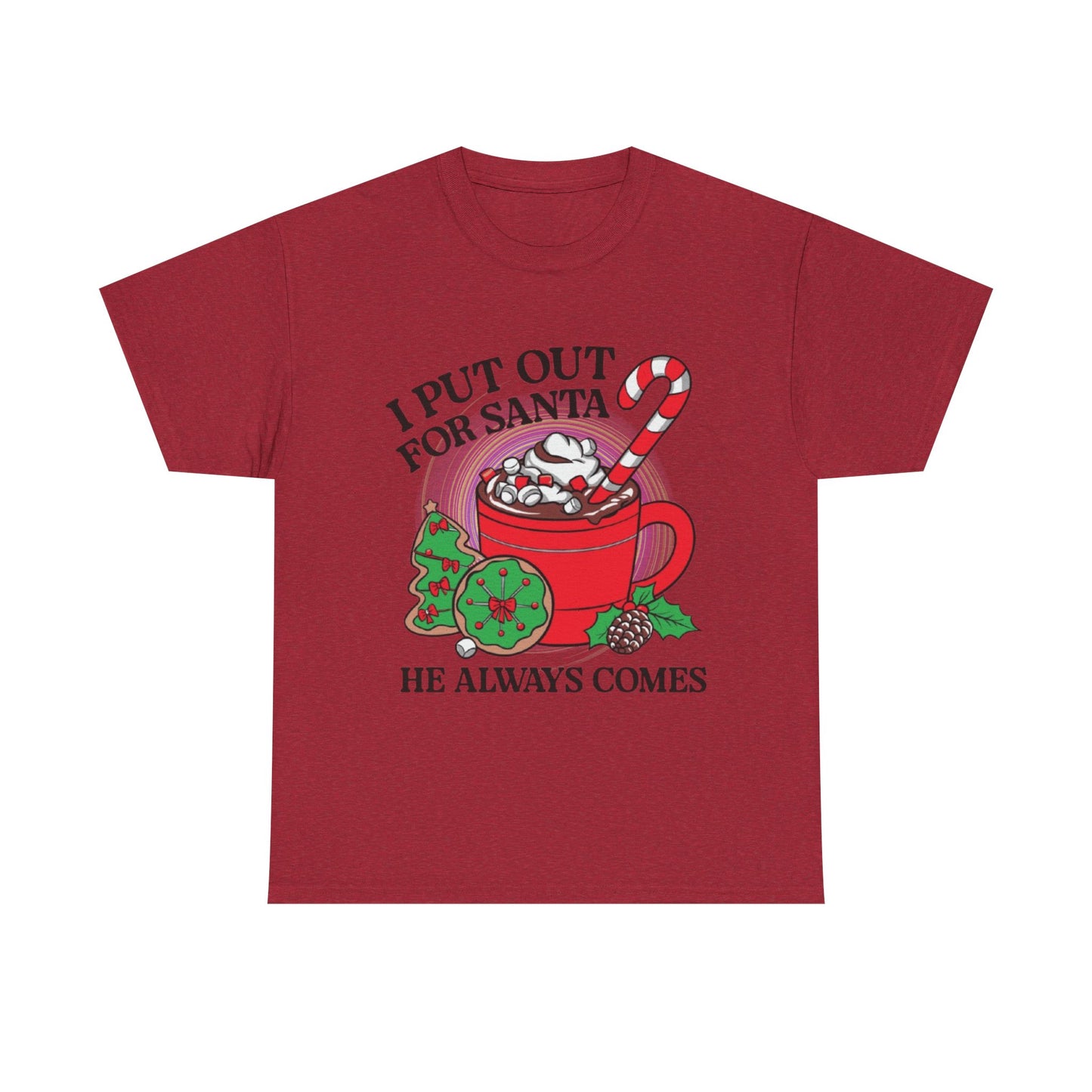 Put out for Santa Unisex Heavy Cotton Tee
