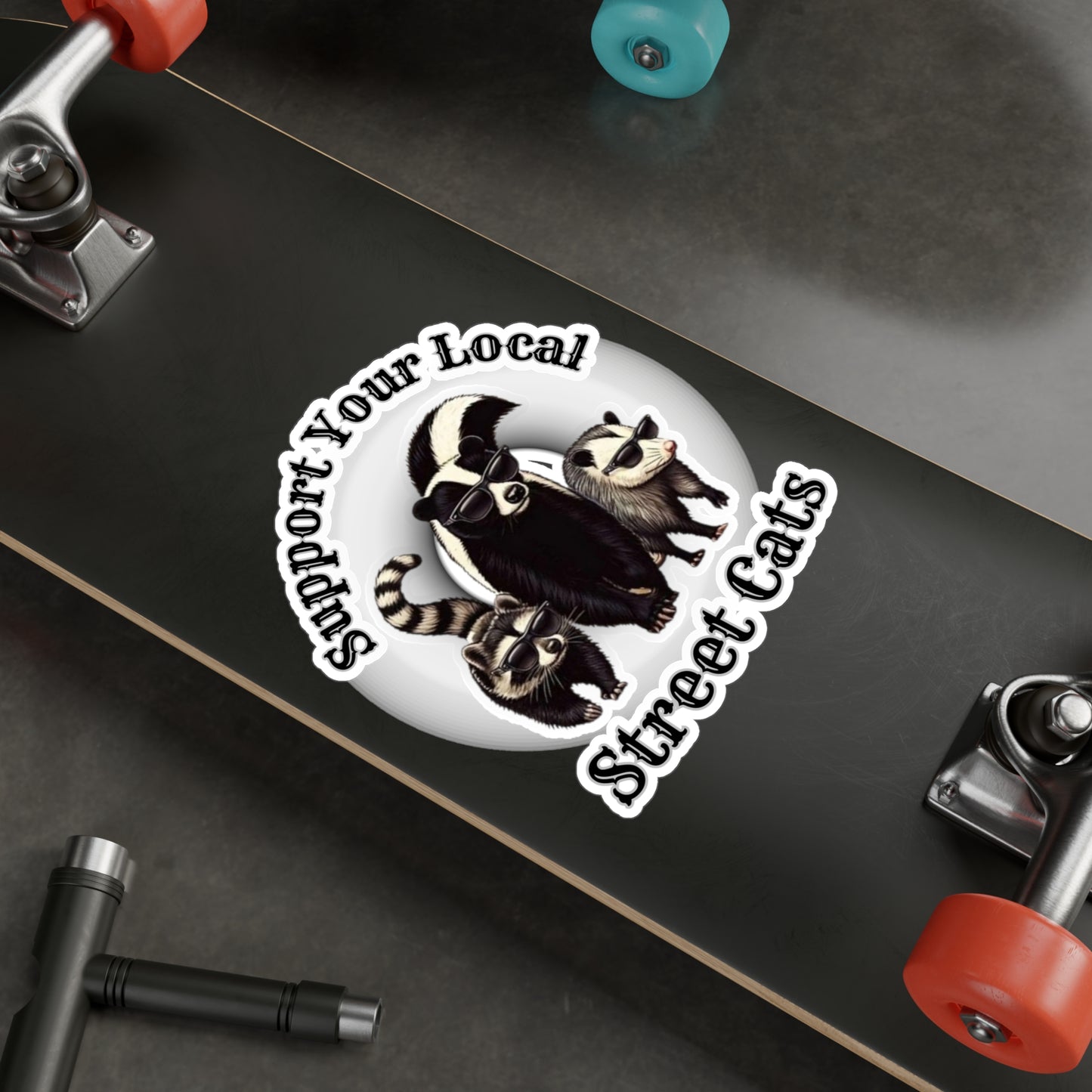 Street Cats Kiss-Cut Vinyl Decals