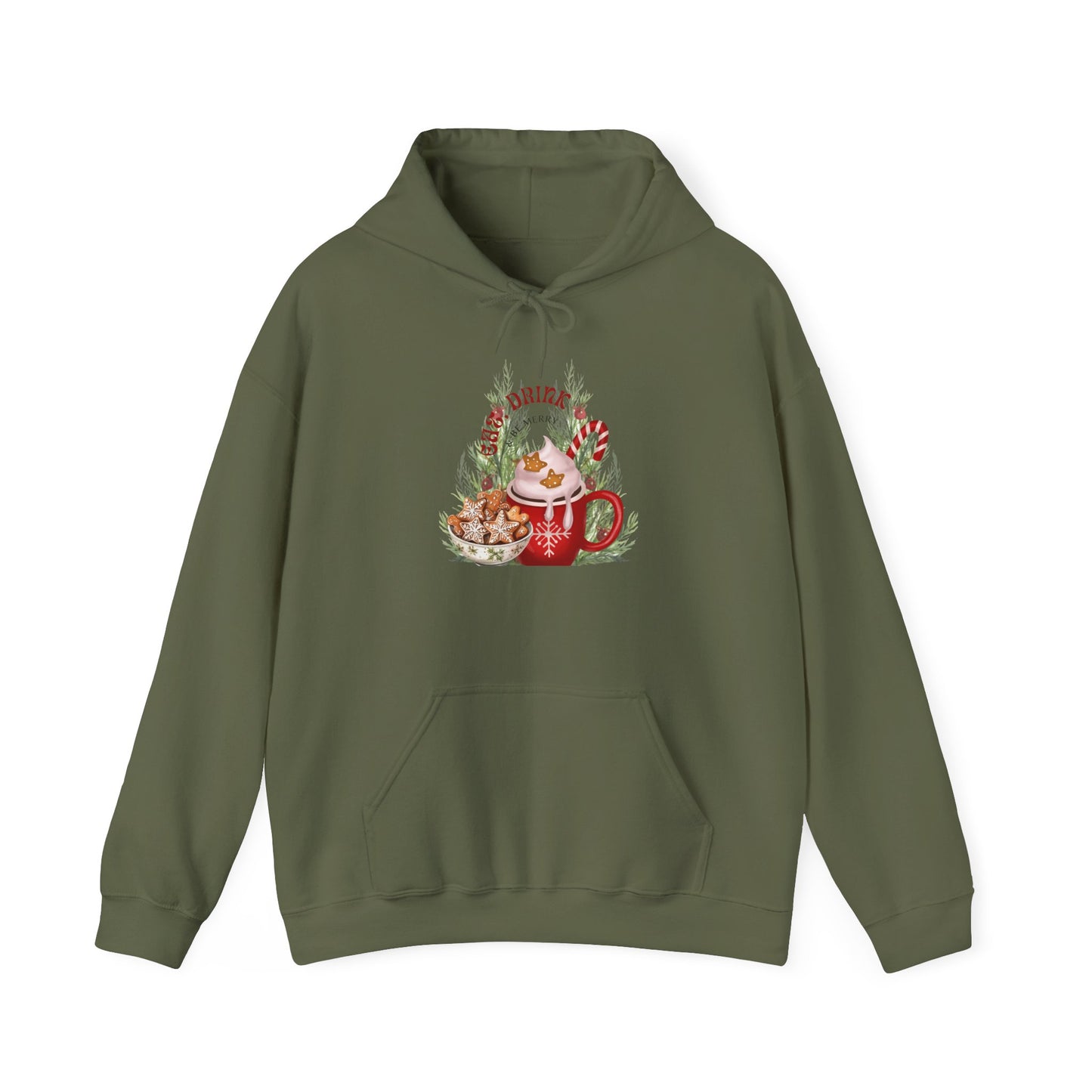 Eat, Drink Unisex Heavy Blend™ Hooded Sweatshirt