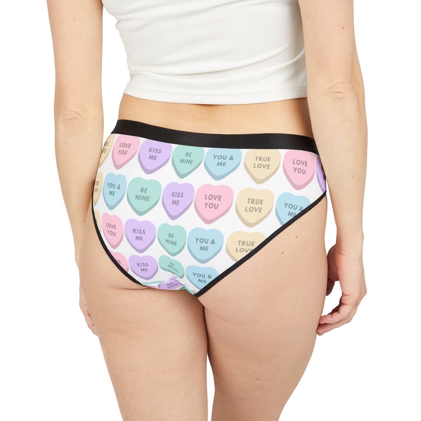 Candy Hearts Underwear (AOP)