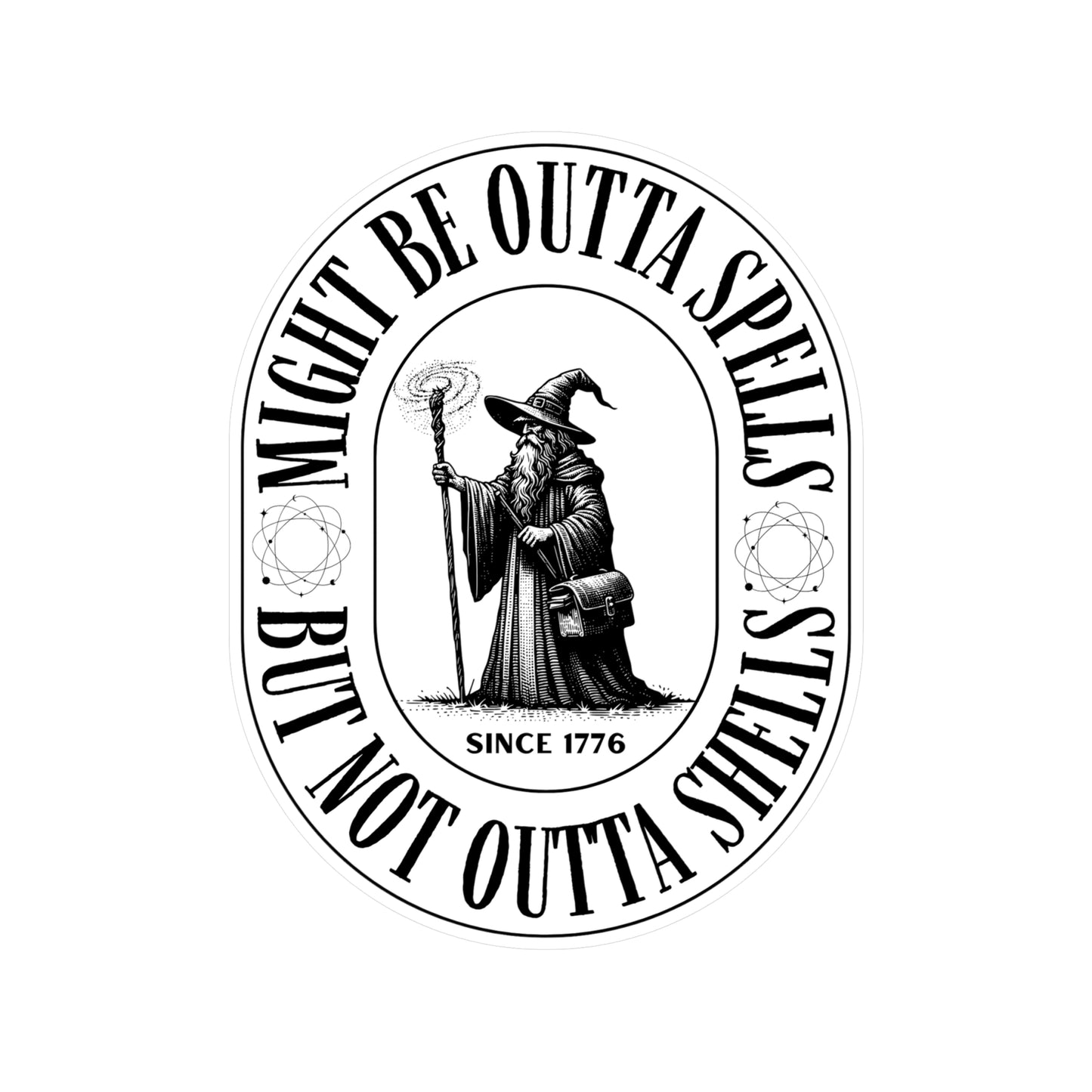 Outta Spells Kiss-Cut Vinyl Decals