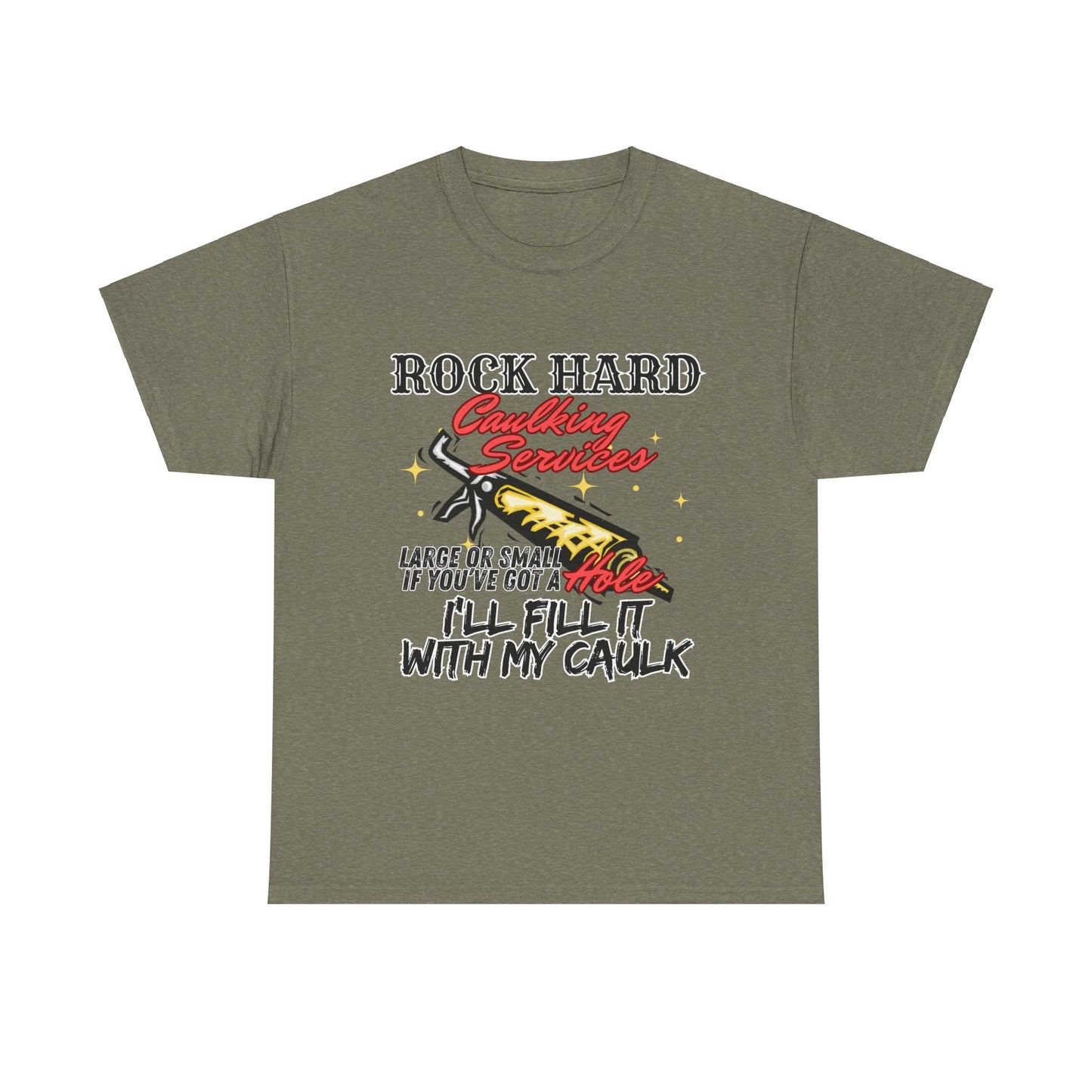 Caulking Unisex Heavy Cotton Tee