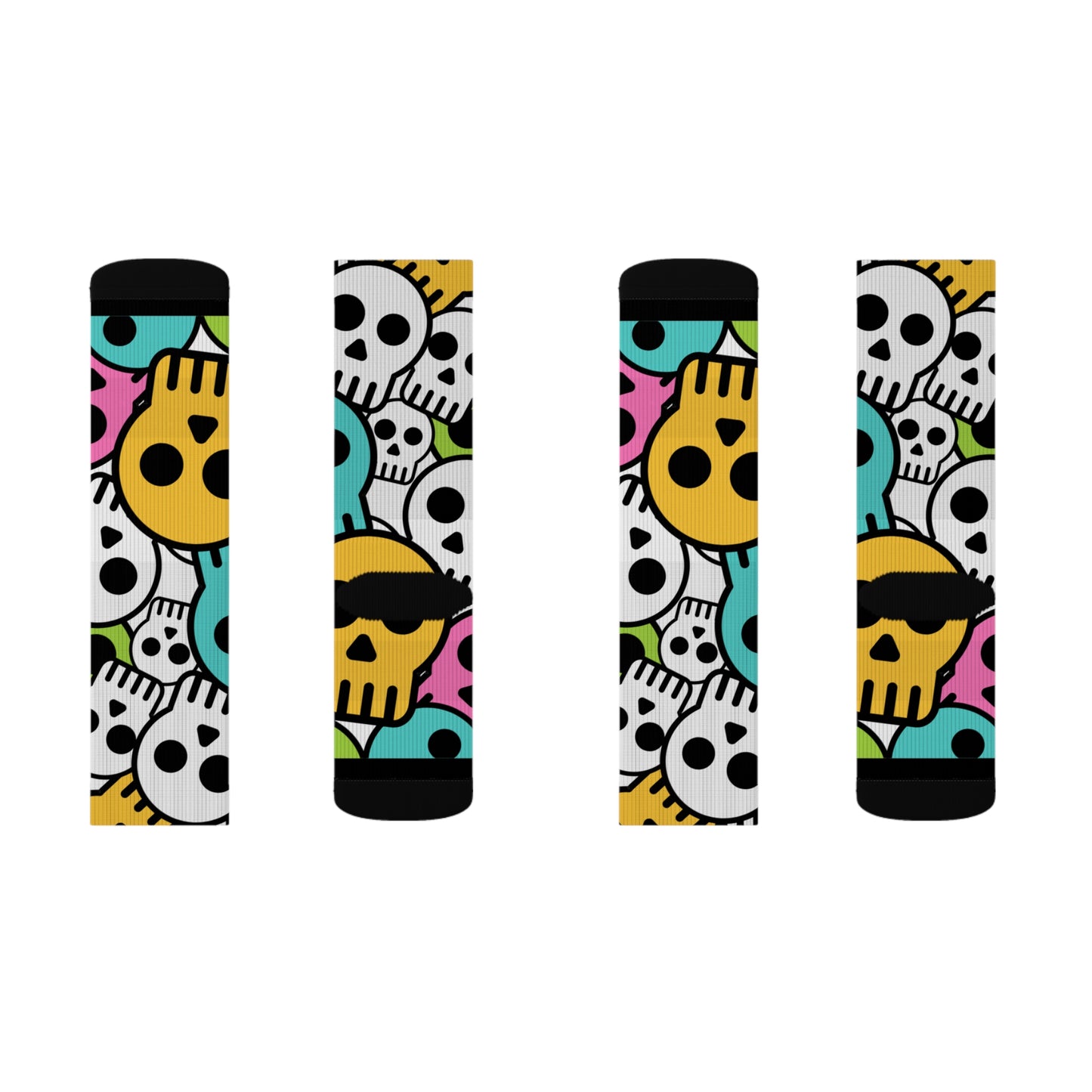Skulls Sublimation Socks