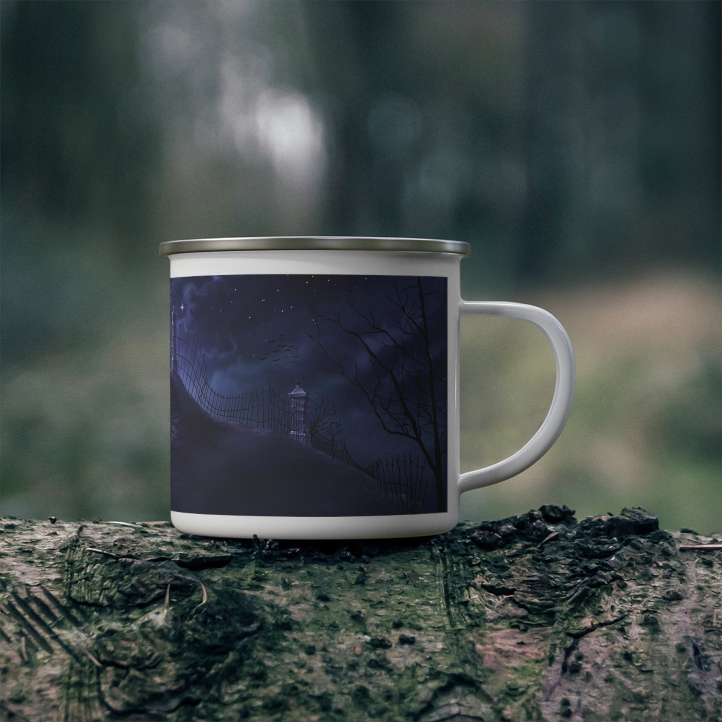 Halloween Enamel Camping Mug