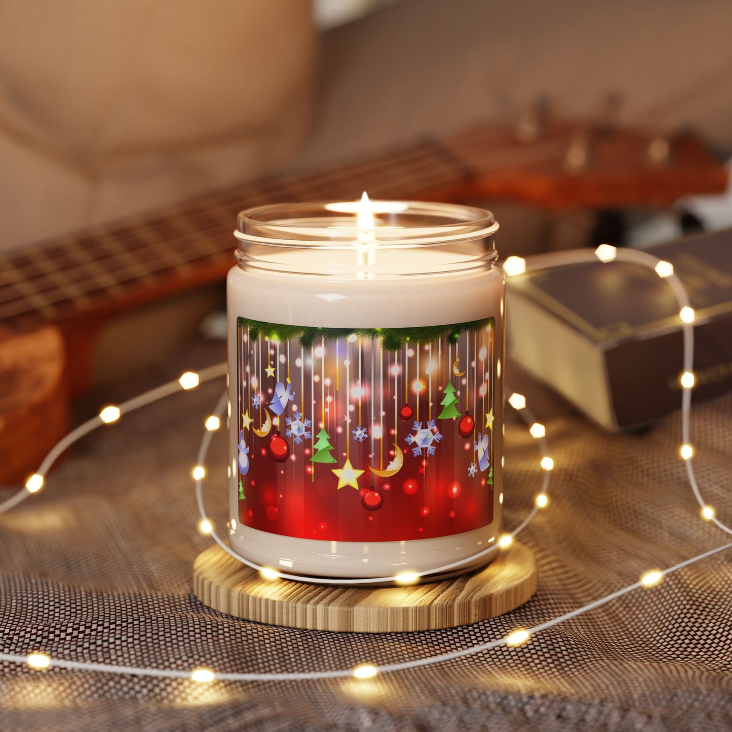 Christmas Scented Soy Candle, 9oz
