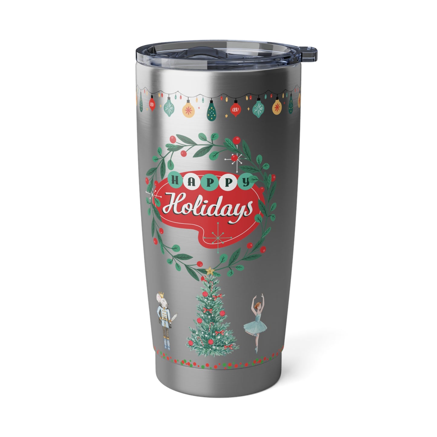Vintage Christmas Vagabond 20oz Tumbler