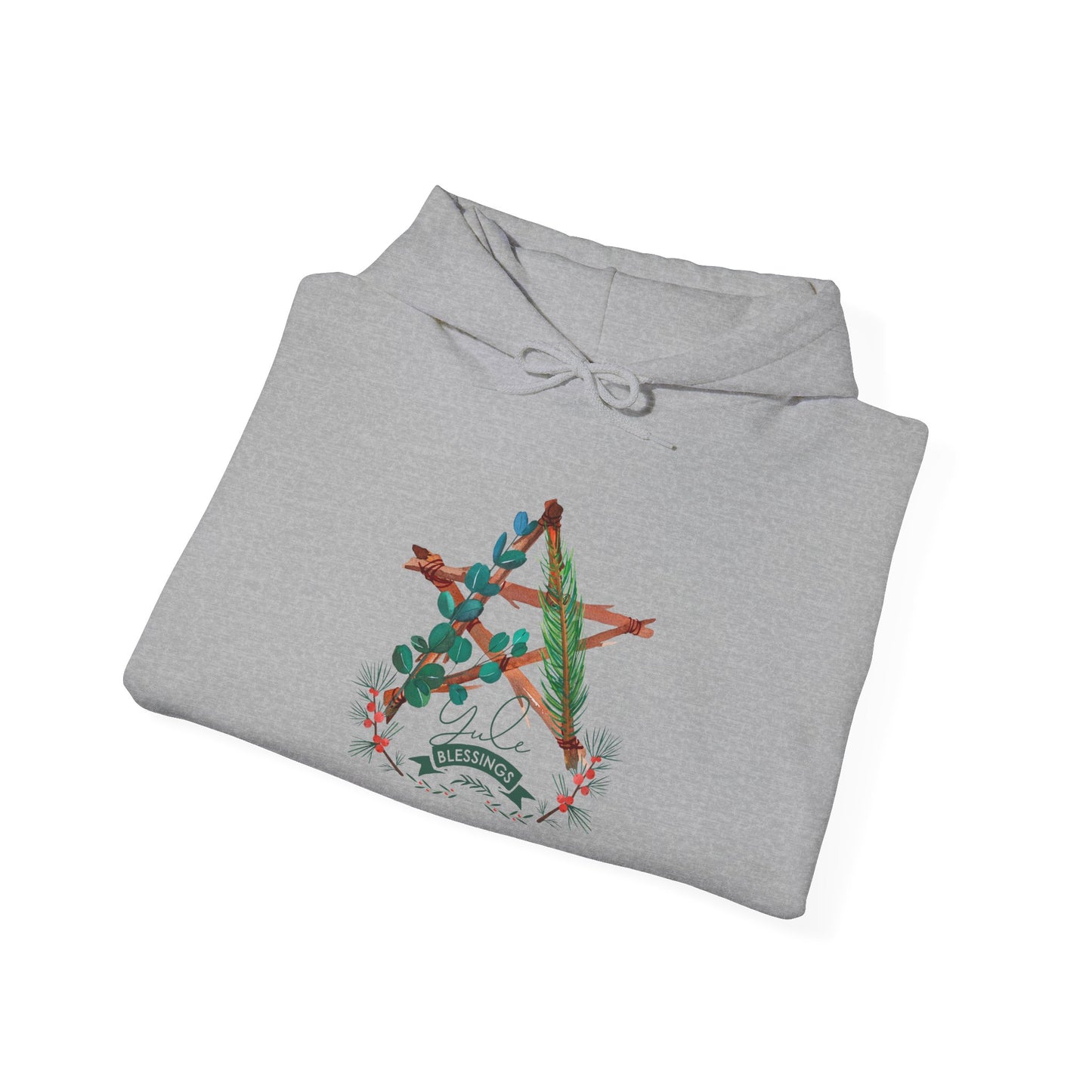 Yule Blessings Unisex Heavy Blend™ Hooded Sweatshirt