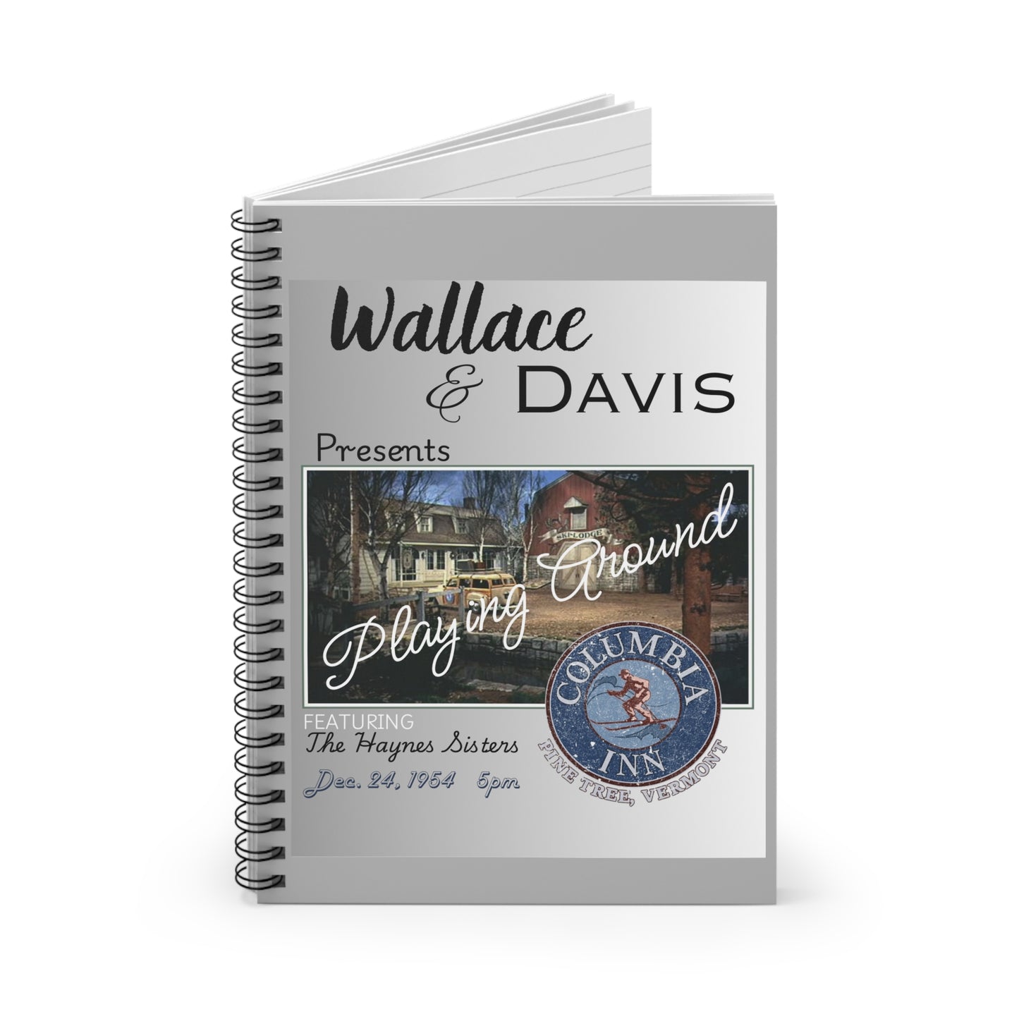 Wallace and Davis Spiral Notebook - Ruled Line