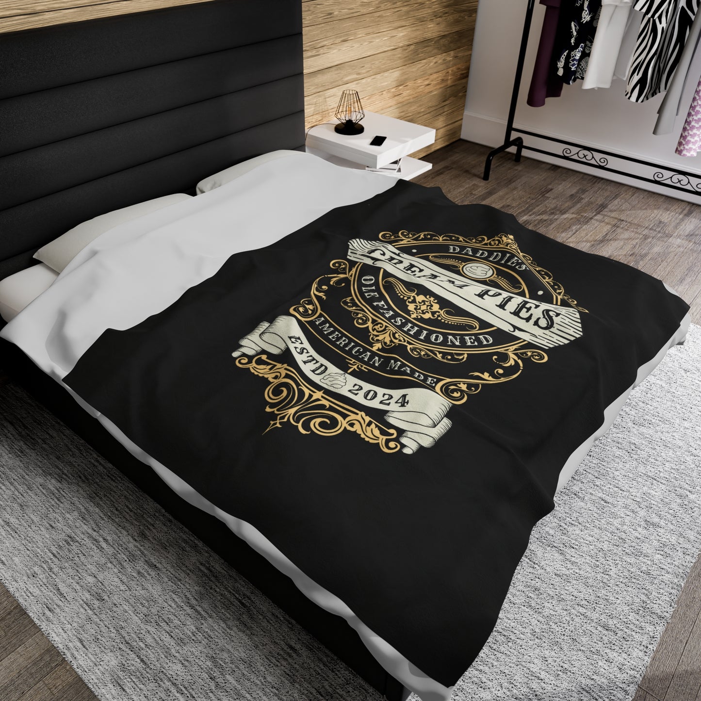Ole Fashioned Velveteen Plush Blanket
