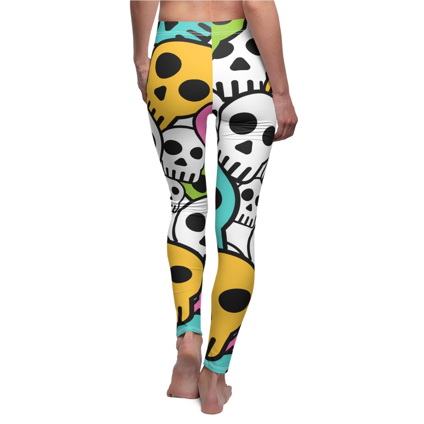 Women's Cut & Sew Casual Leggings (AOP)