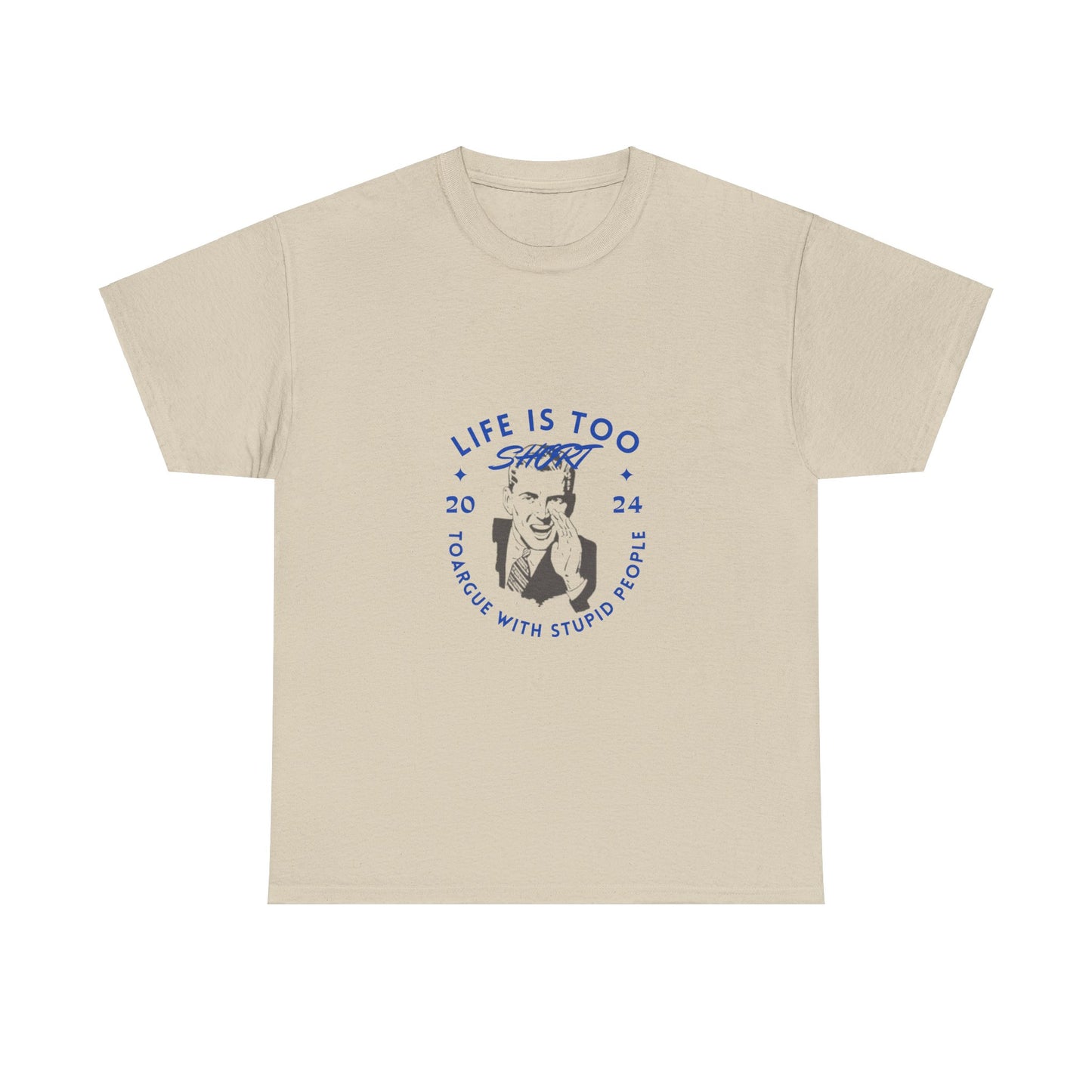Lifes too short Unisex Heavy Cotton Tee