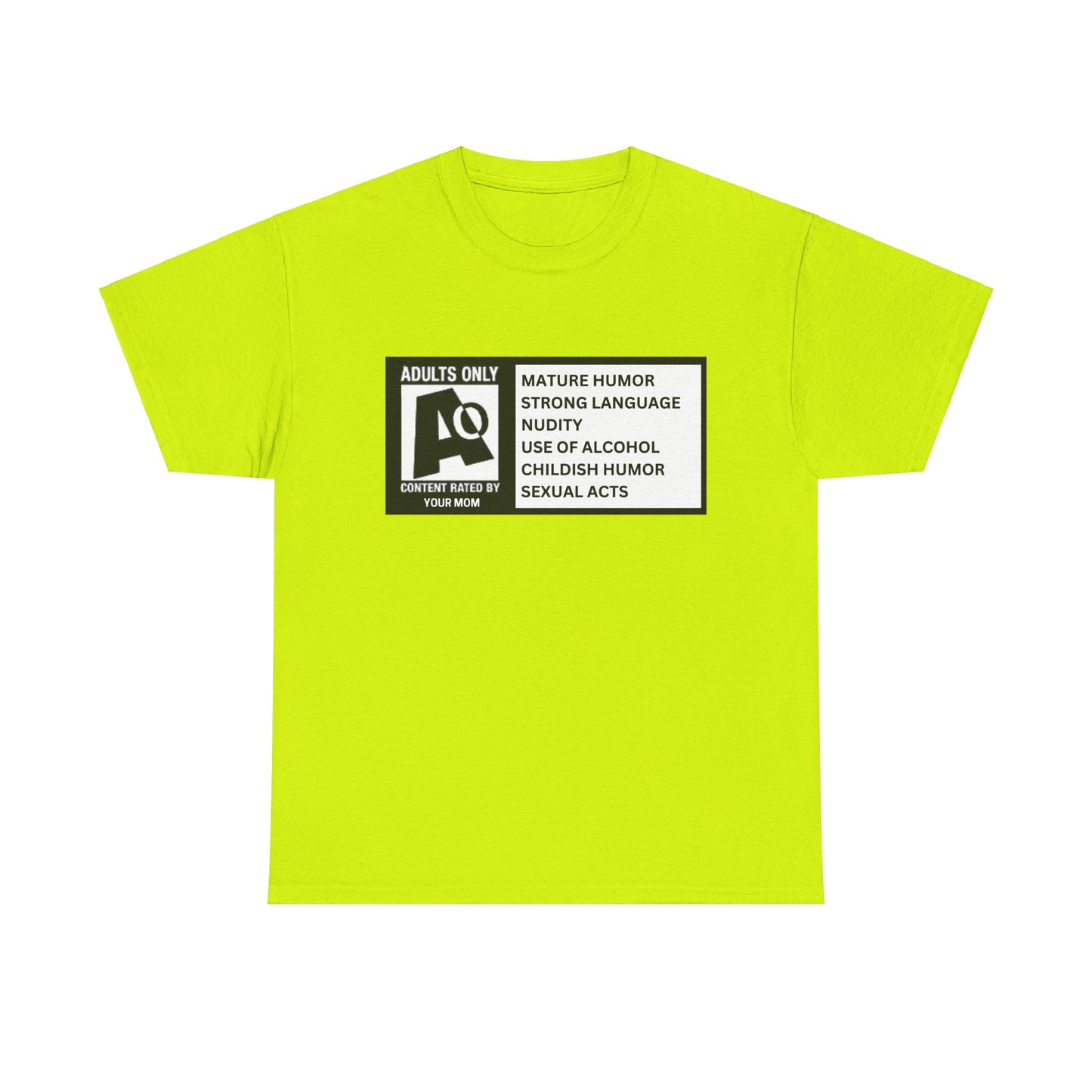 Maturity Rating Unisex Heavy Cotton Tee