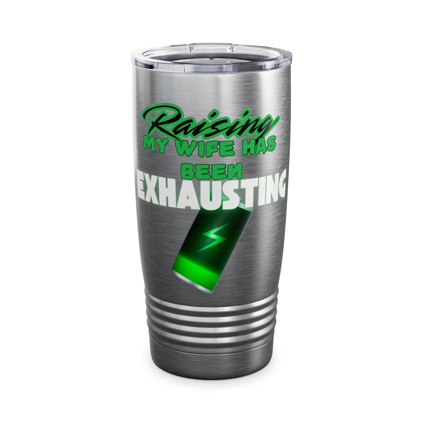 Raising My Wife Ringneck Tumbler, 20oz