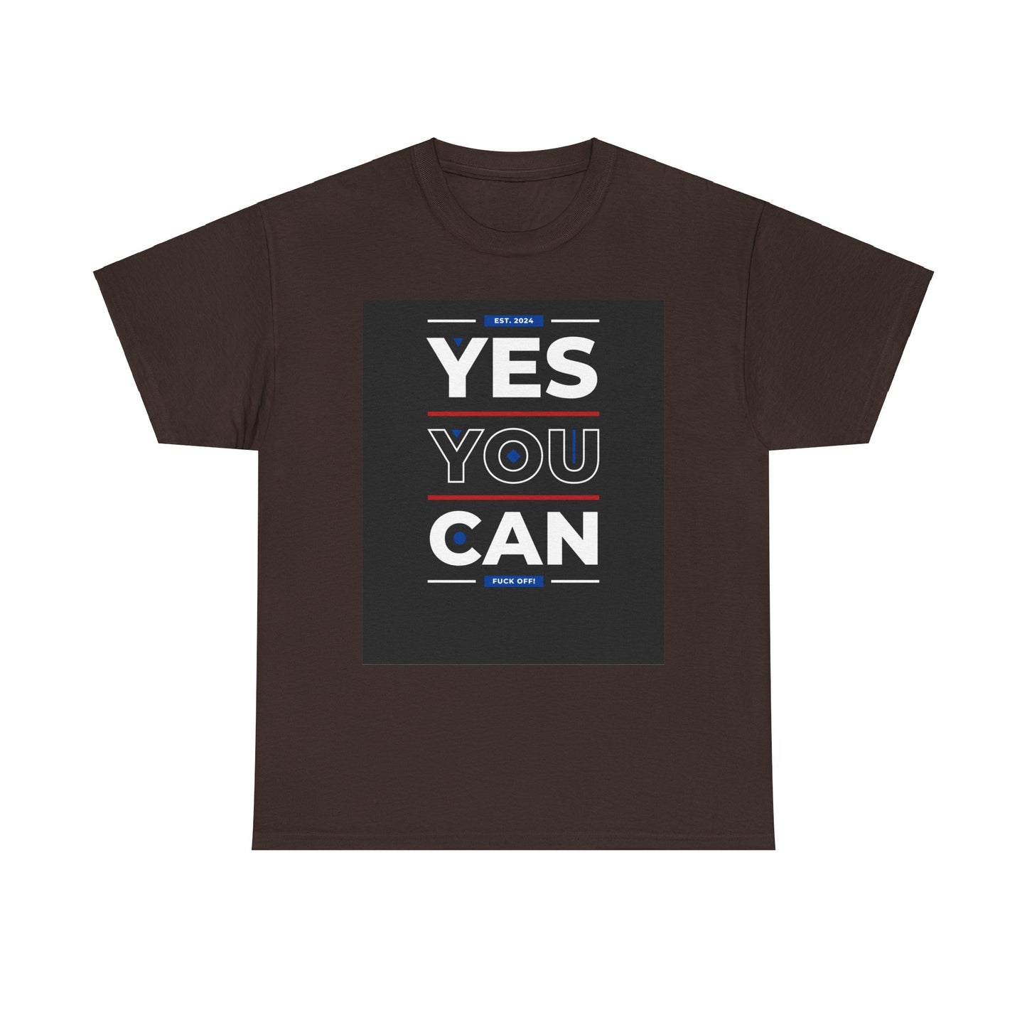 Yes You Can Unisex Heavy Cotton Tee
