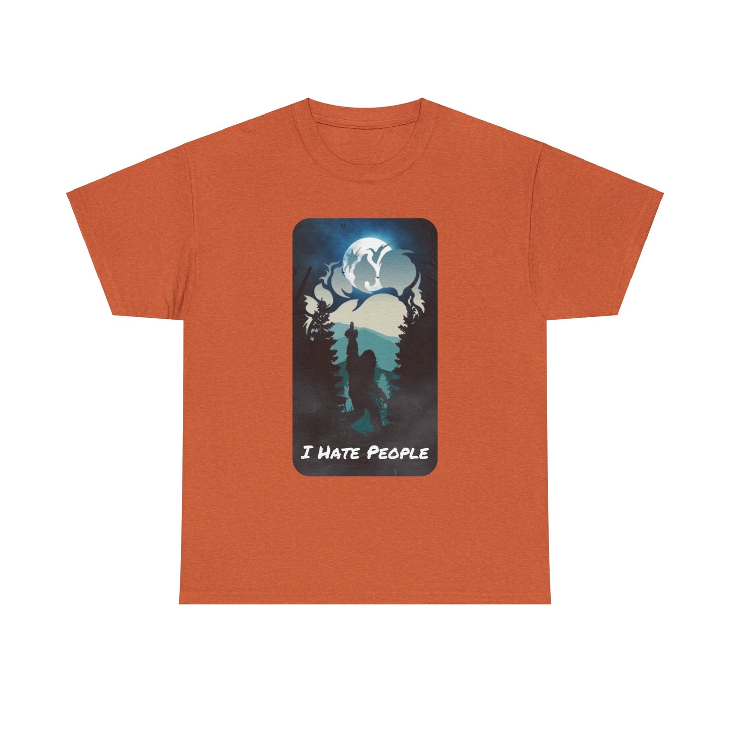 I Hate People Unisex Heavy Cotton Tee