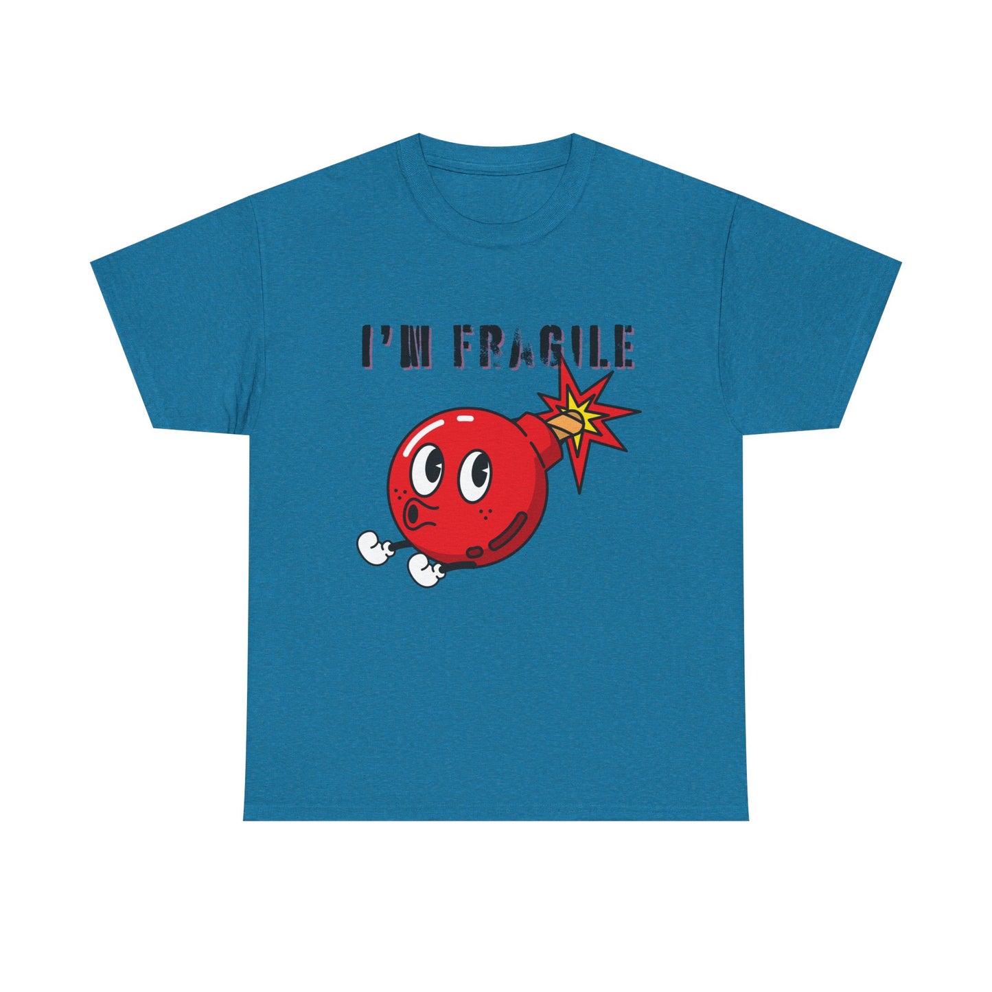 I'M FRAGILE- Unisex Heavy Cotton Tee