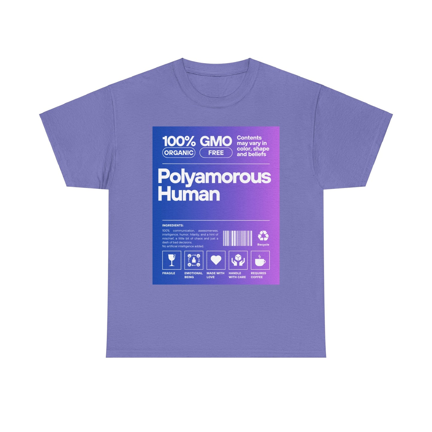 Polyamorous Unisex Heavy Cotton Tee
