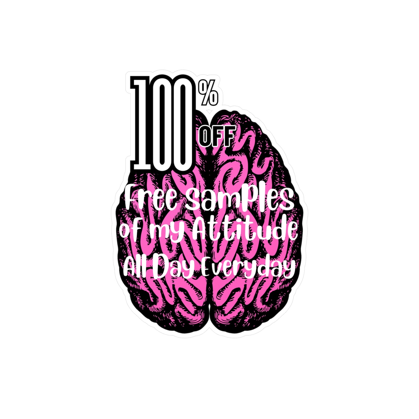 100% Kiss-Cut Vinyl Decals
