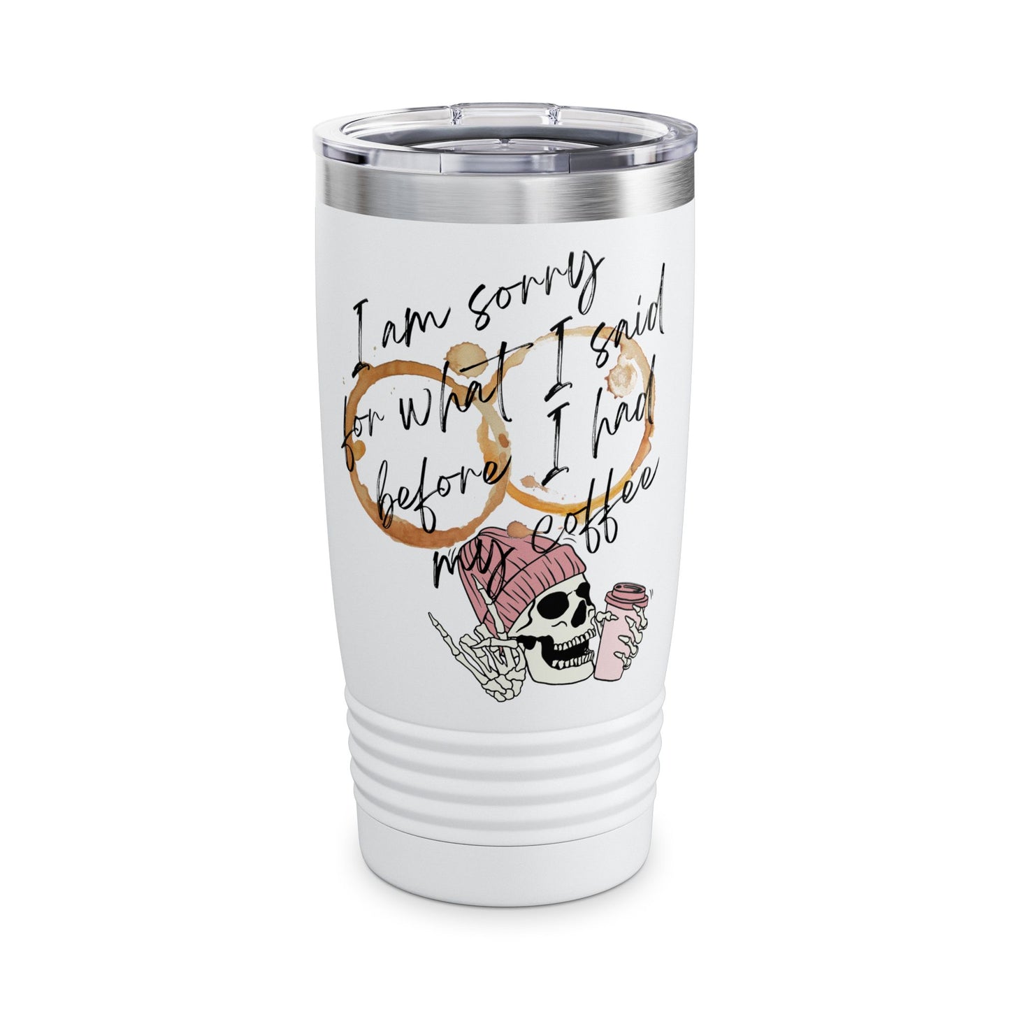 Coffee Ringneck Tumbler, 20oz