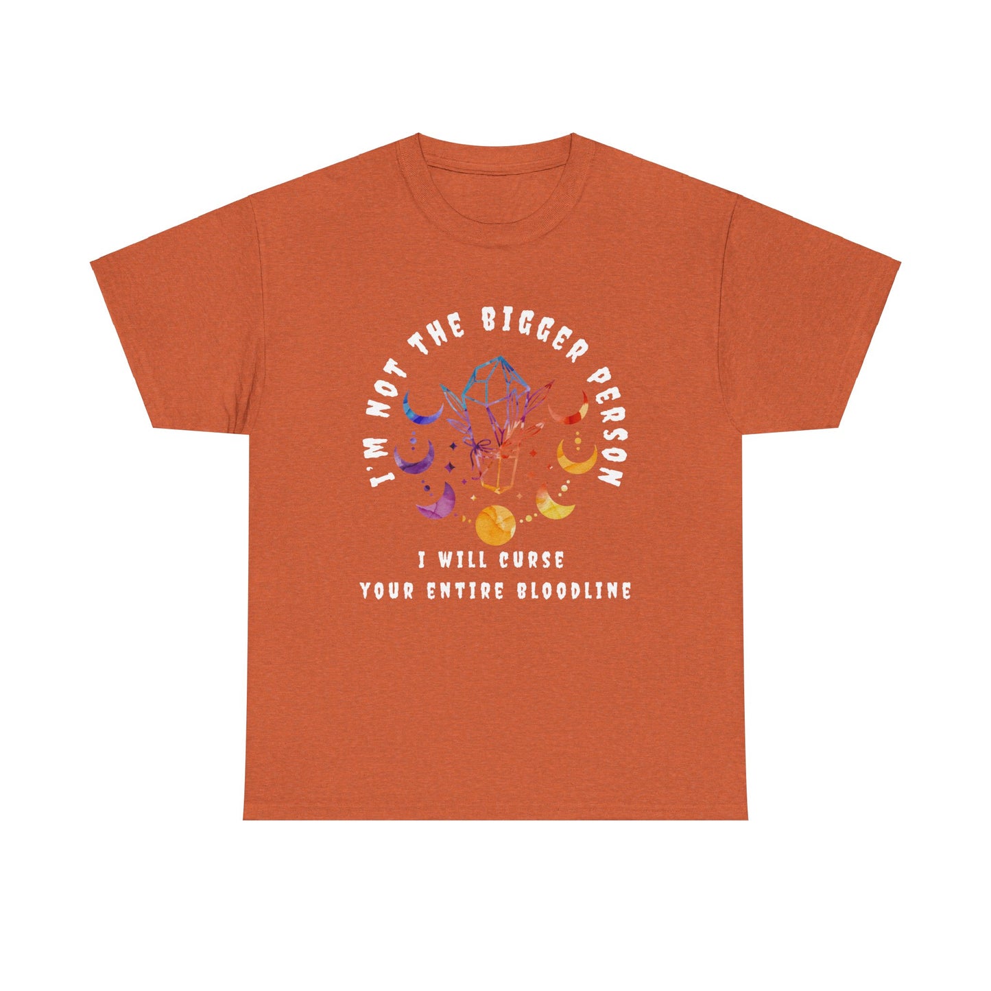 Not the Bigger Person Unisex Heavy Cotton Tee