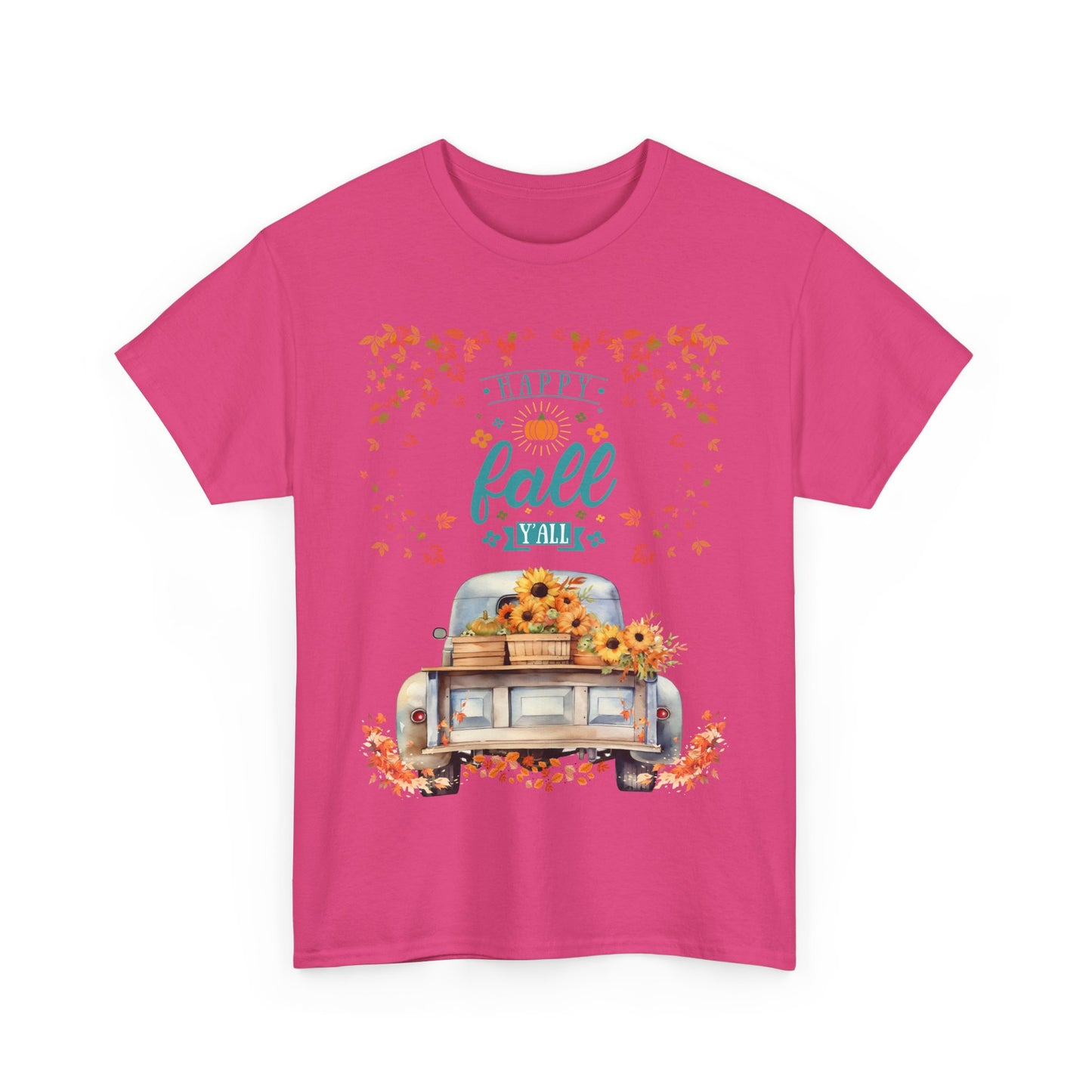 Happy Fall Heavy Cotton Tee