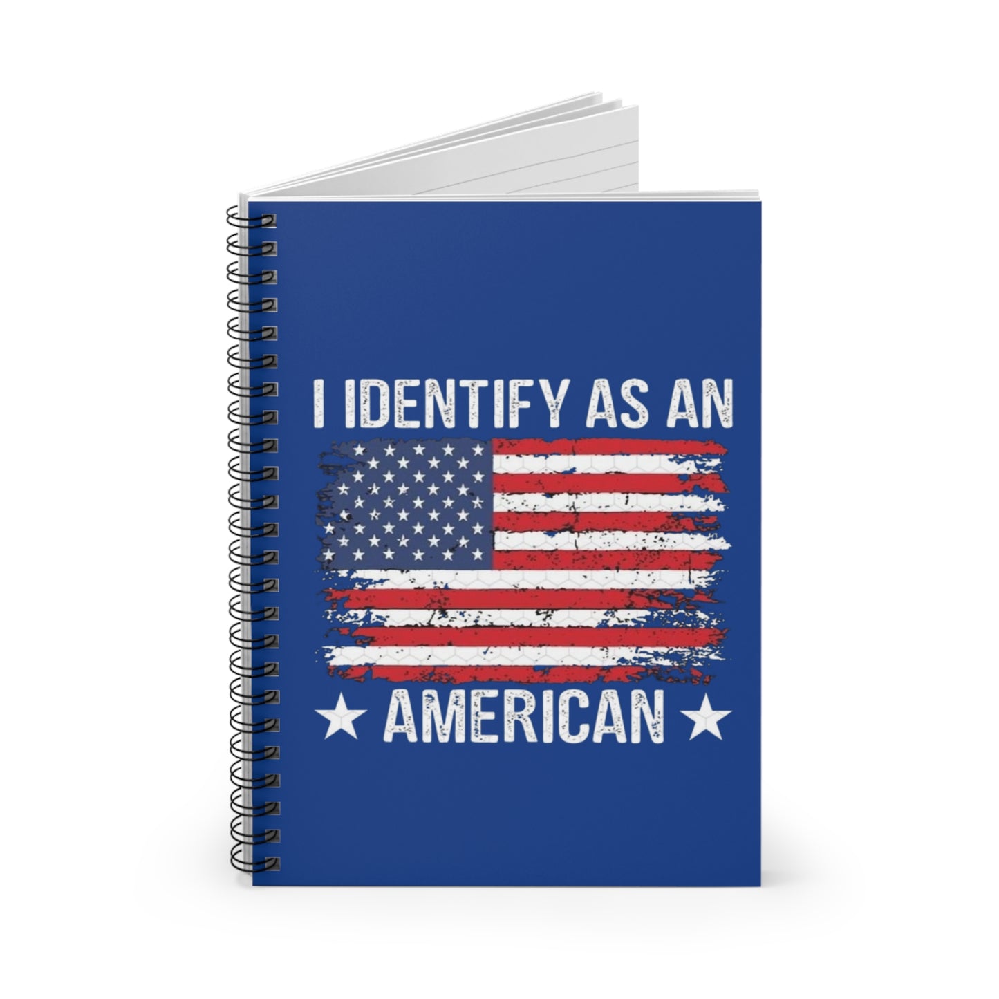 I Identify Spiral Notebook - Ruled Line