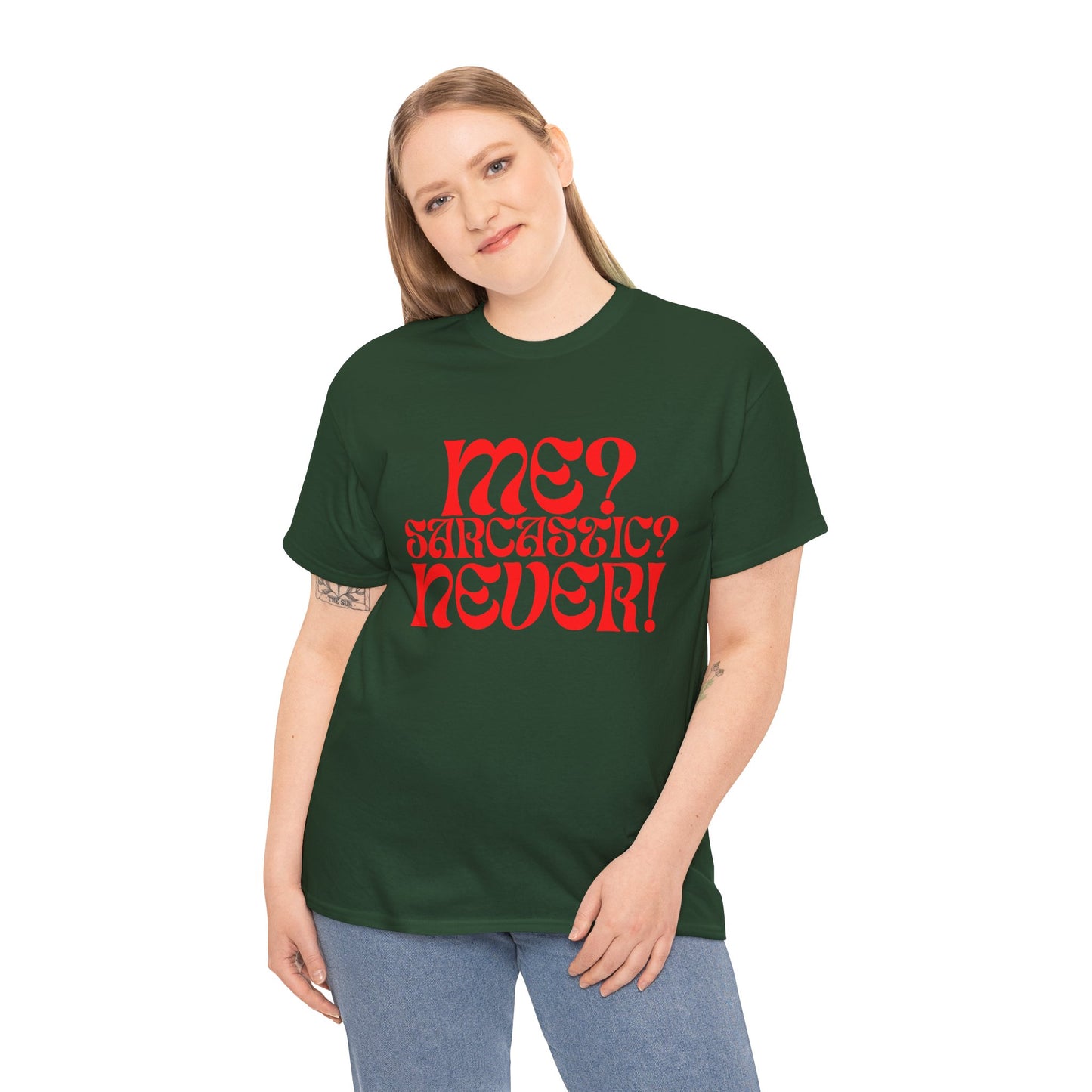 Sarcastic Unisex Heavy Cotton Tee