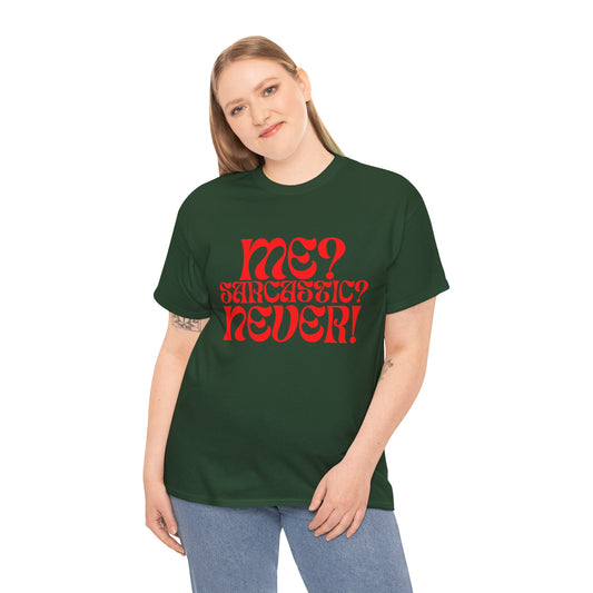 Sarcastic Unisex Heavy Cotton Tee