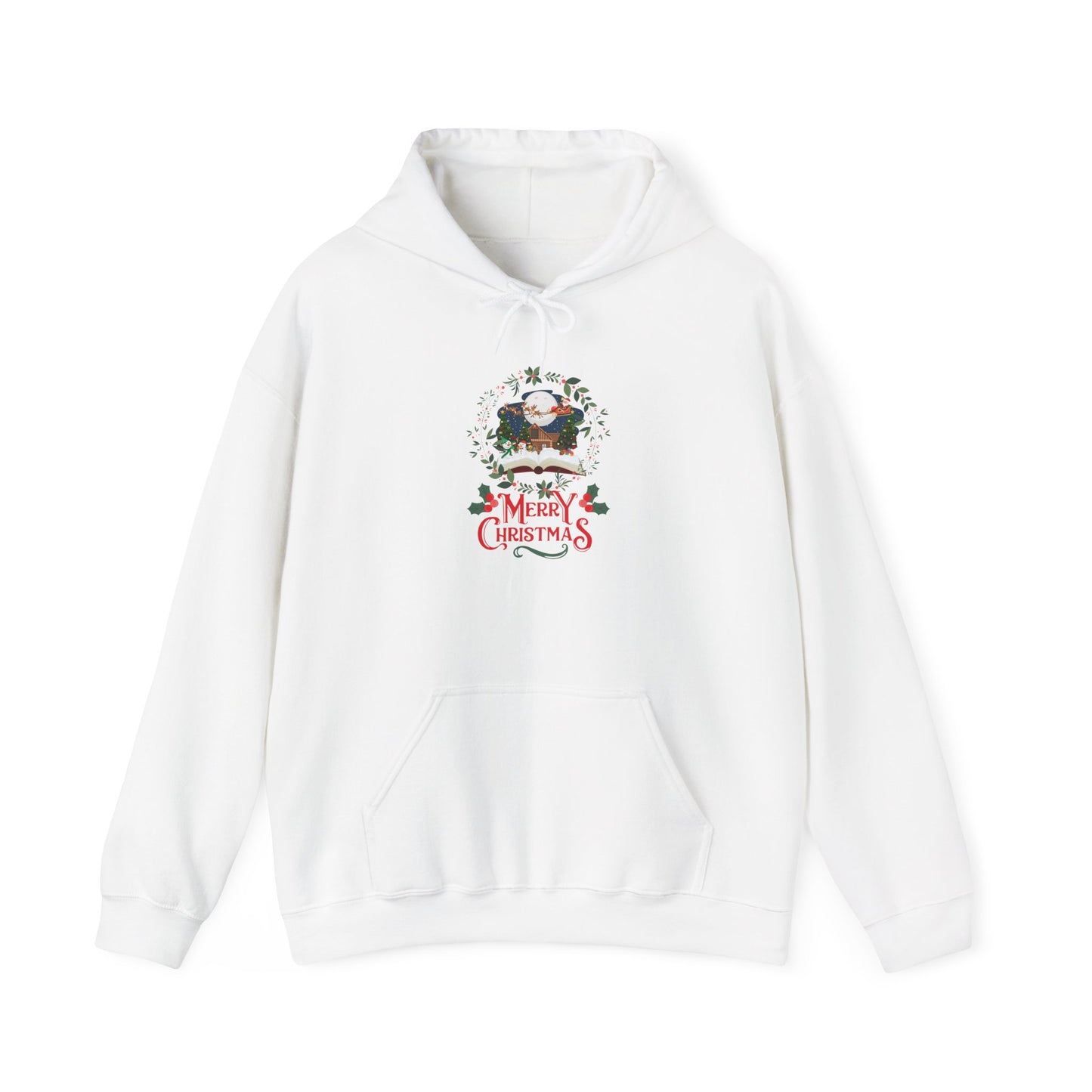 Merry Christmas Unisex Heavy Blend™ Hooded Sweatshirt