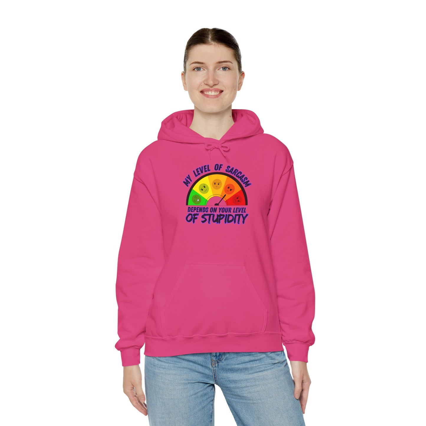 Your Level Unisex Heavy Blend™ Hooded Sweatshirt