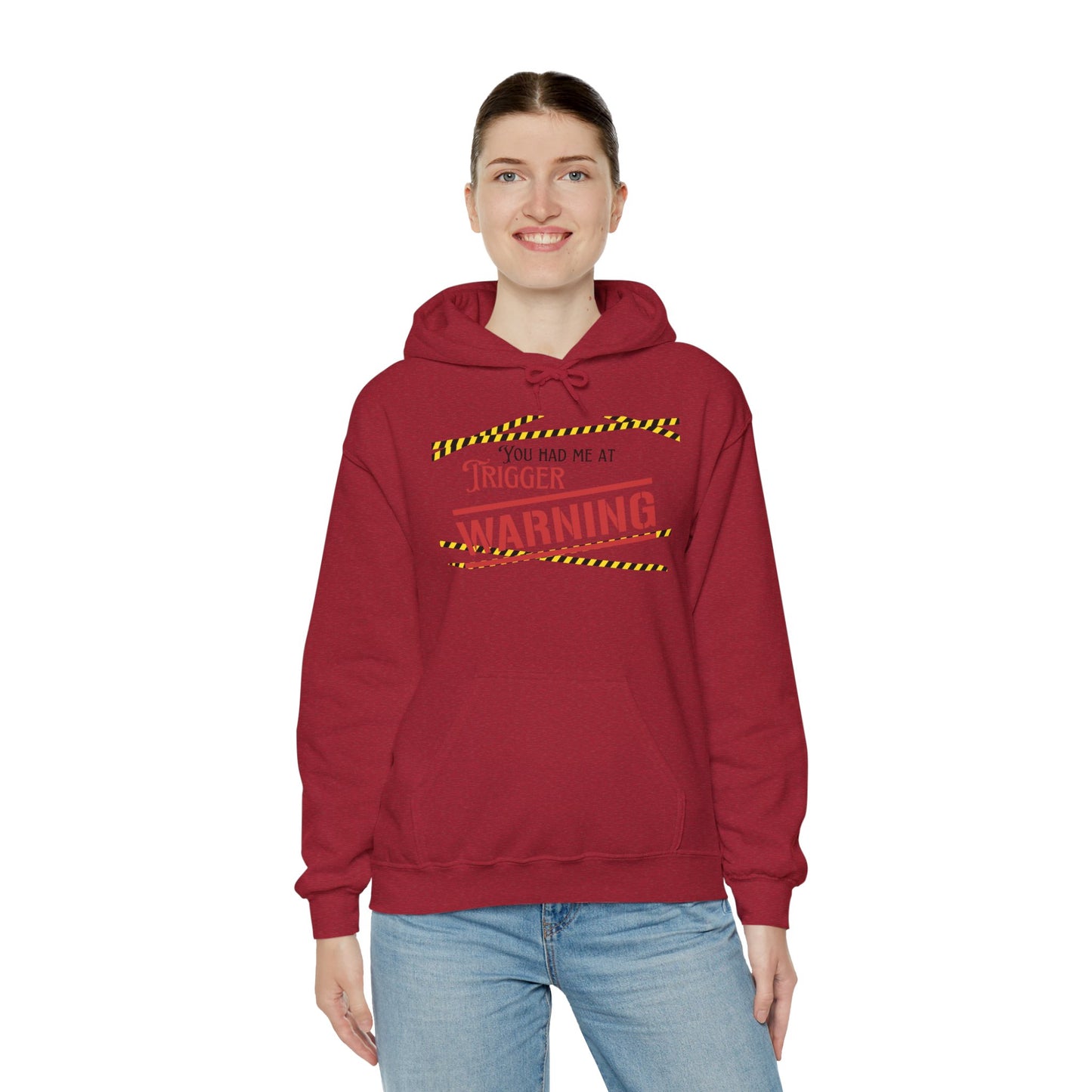Trigger Warning Unisex Heavy Blend™ Hooded Sweatshirt