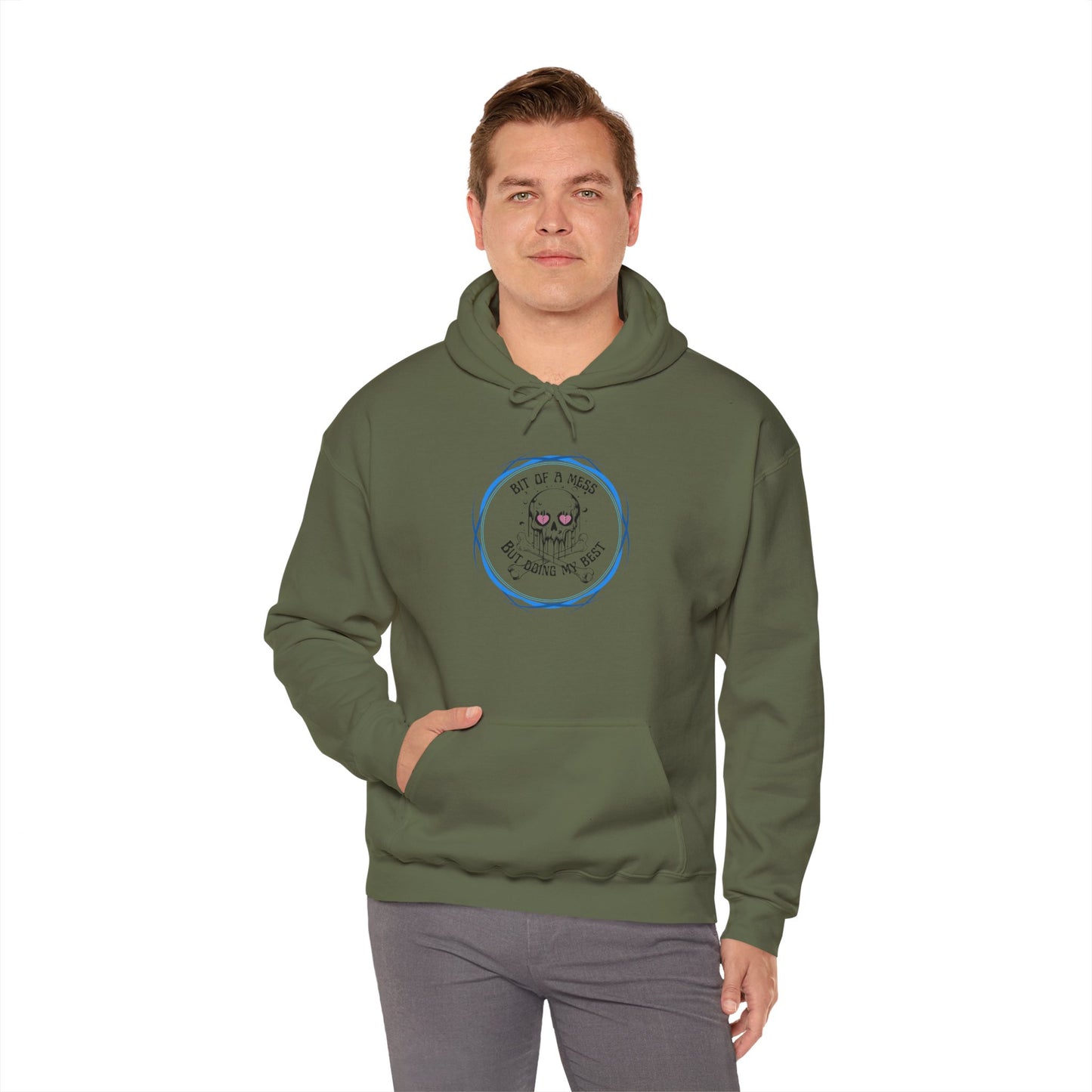 Bit of a Mess Unisex Heavy Blend™ Hooded Sweatshirt