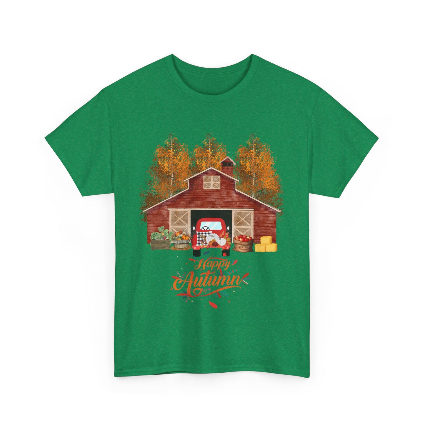Happy Autumn Unisex Heavy Cotton Tee