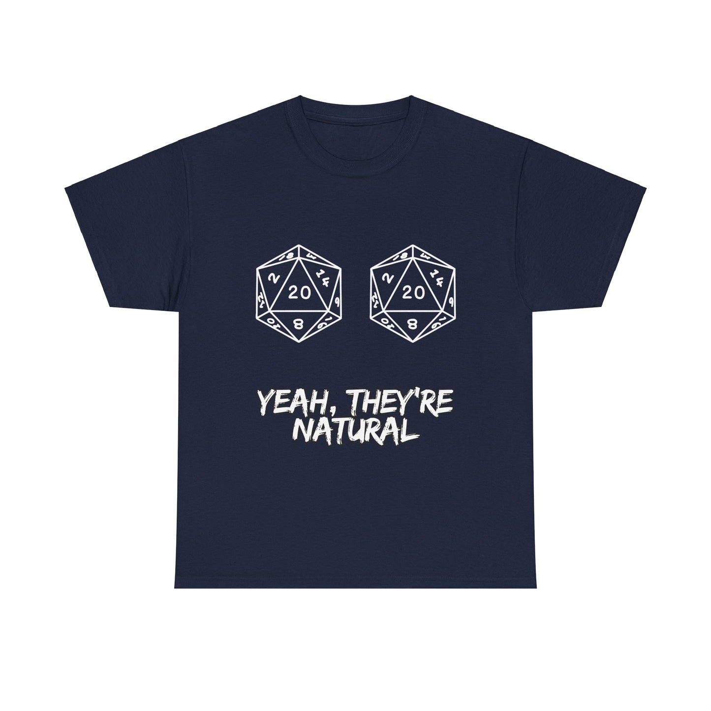 Natural Unisex Heavy Cotton Tee