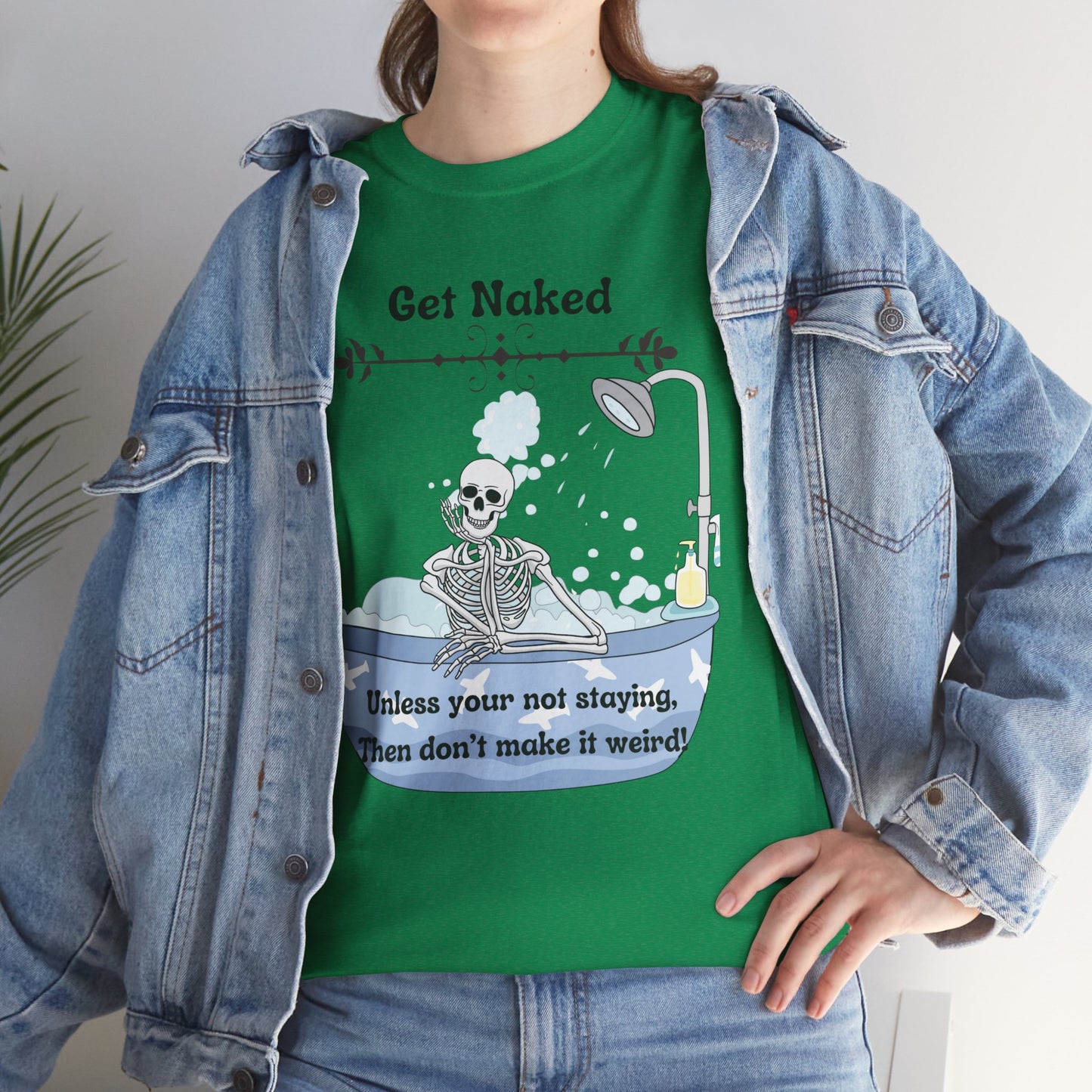 Get Naked Unisex Heavy Cotton Tee