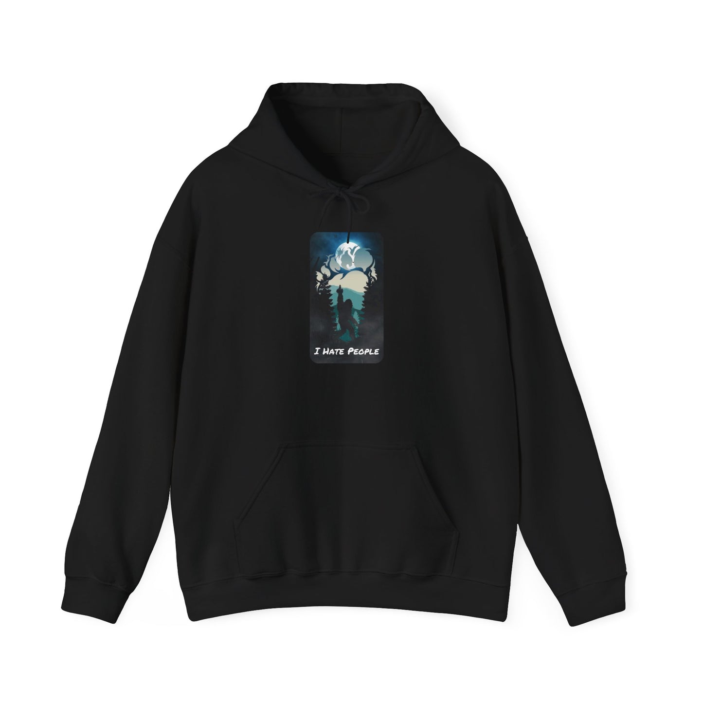 I Hate People Unisex Heavy Blend™ Hooded Sweatshirt