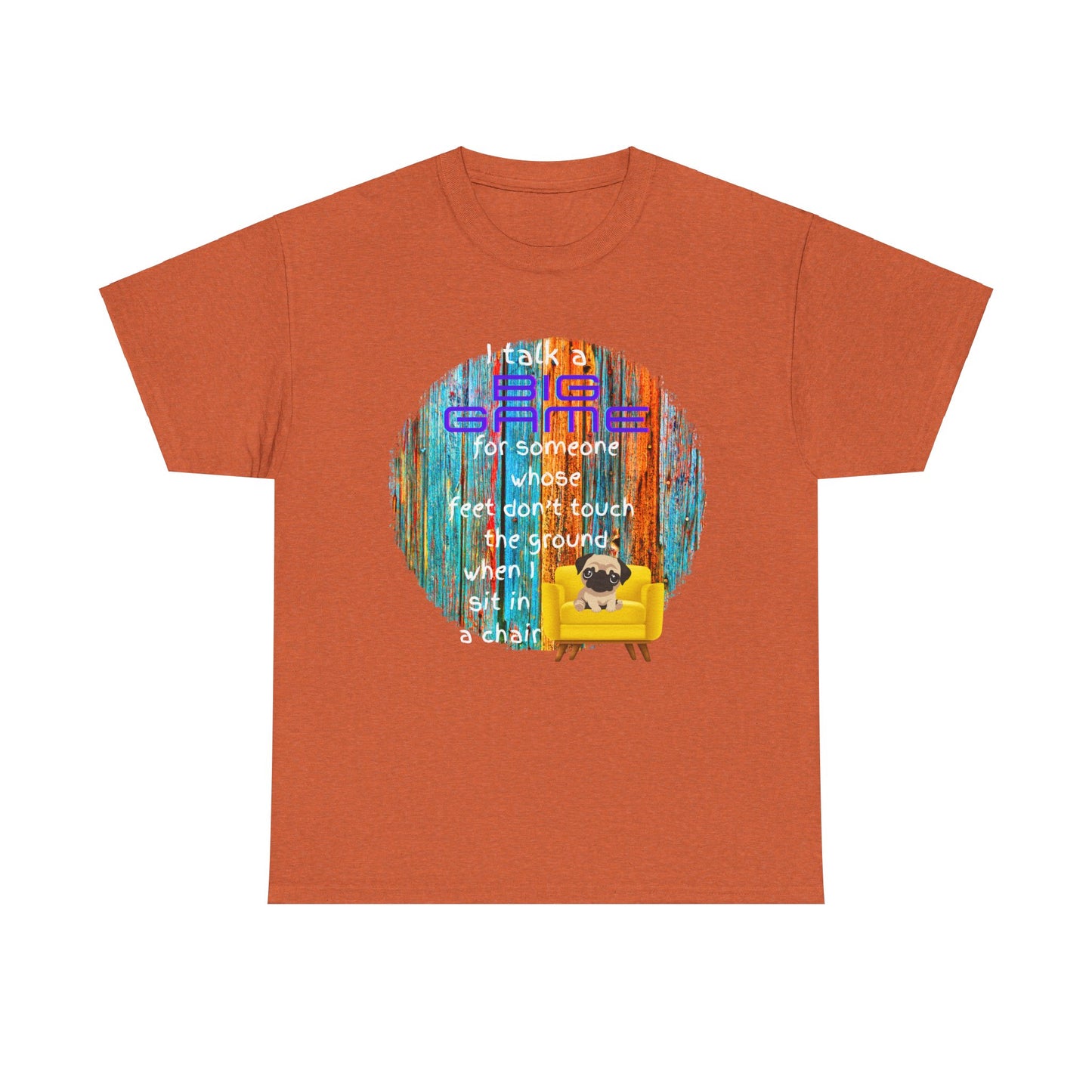I Talk a Big Game Unisex Heavy Cotton Tee