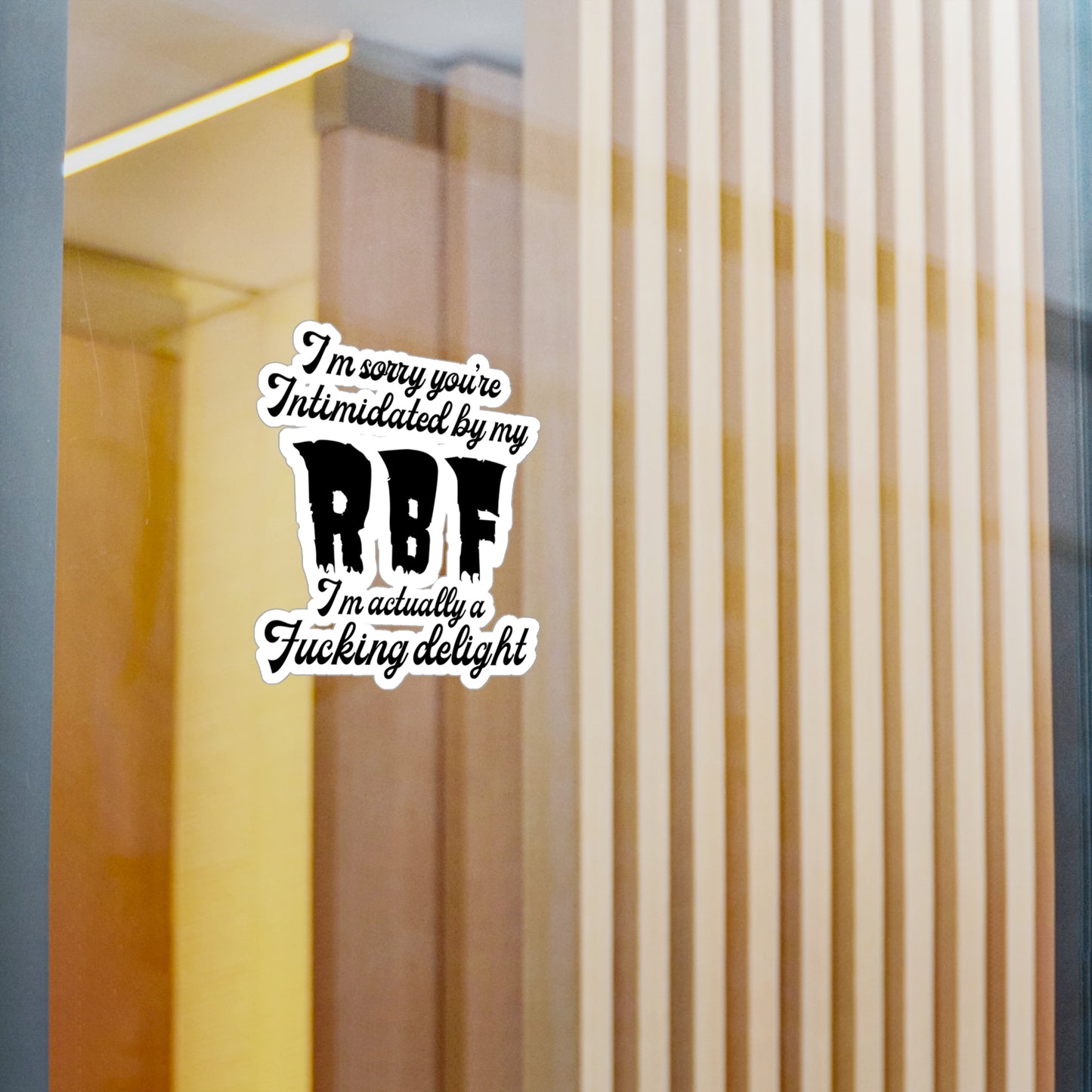 RBF Kiss-Cut Vinyl Decals