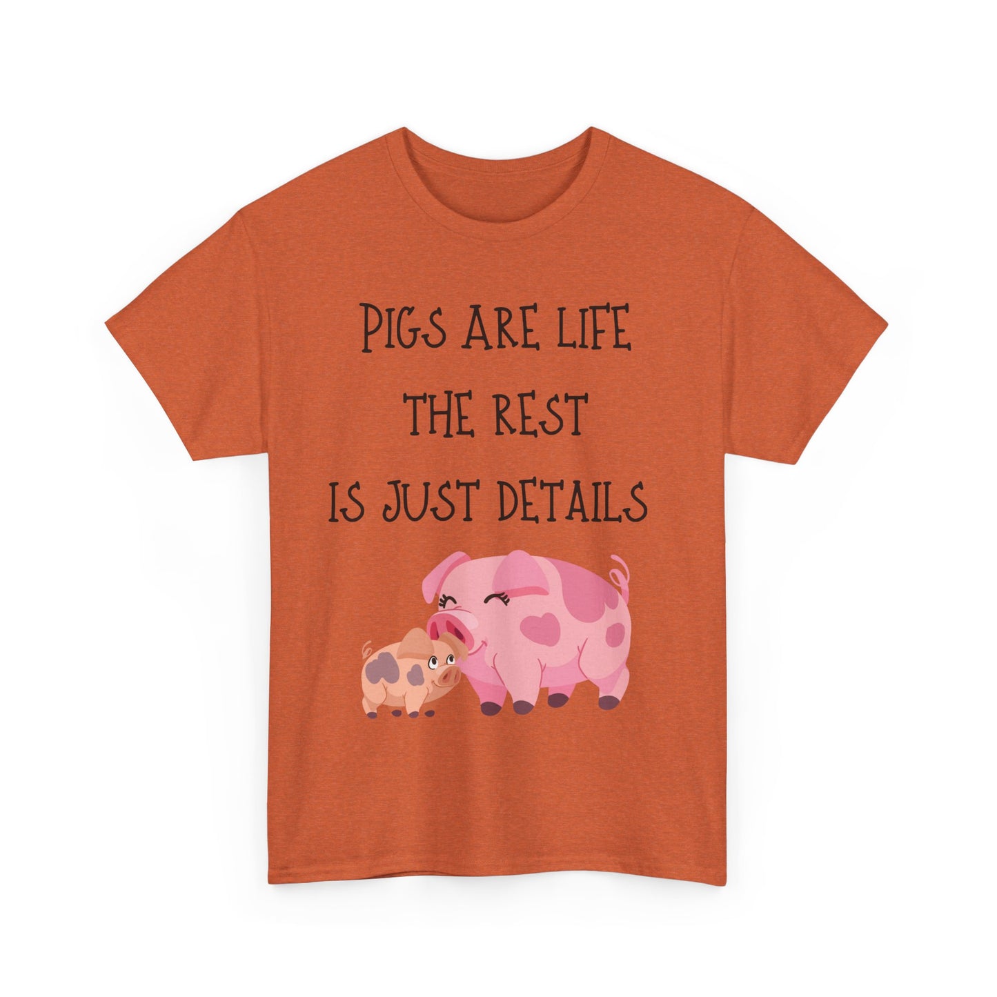 Pigs are Unisex Heavy Cotton Tee