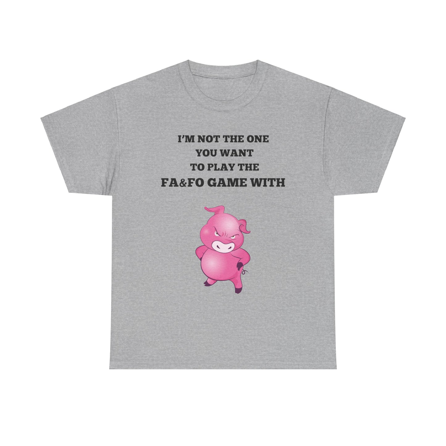 I'm Not The One To Play Unisex Heavy Cotton Tee