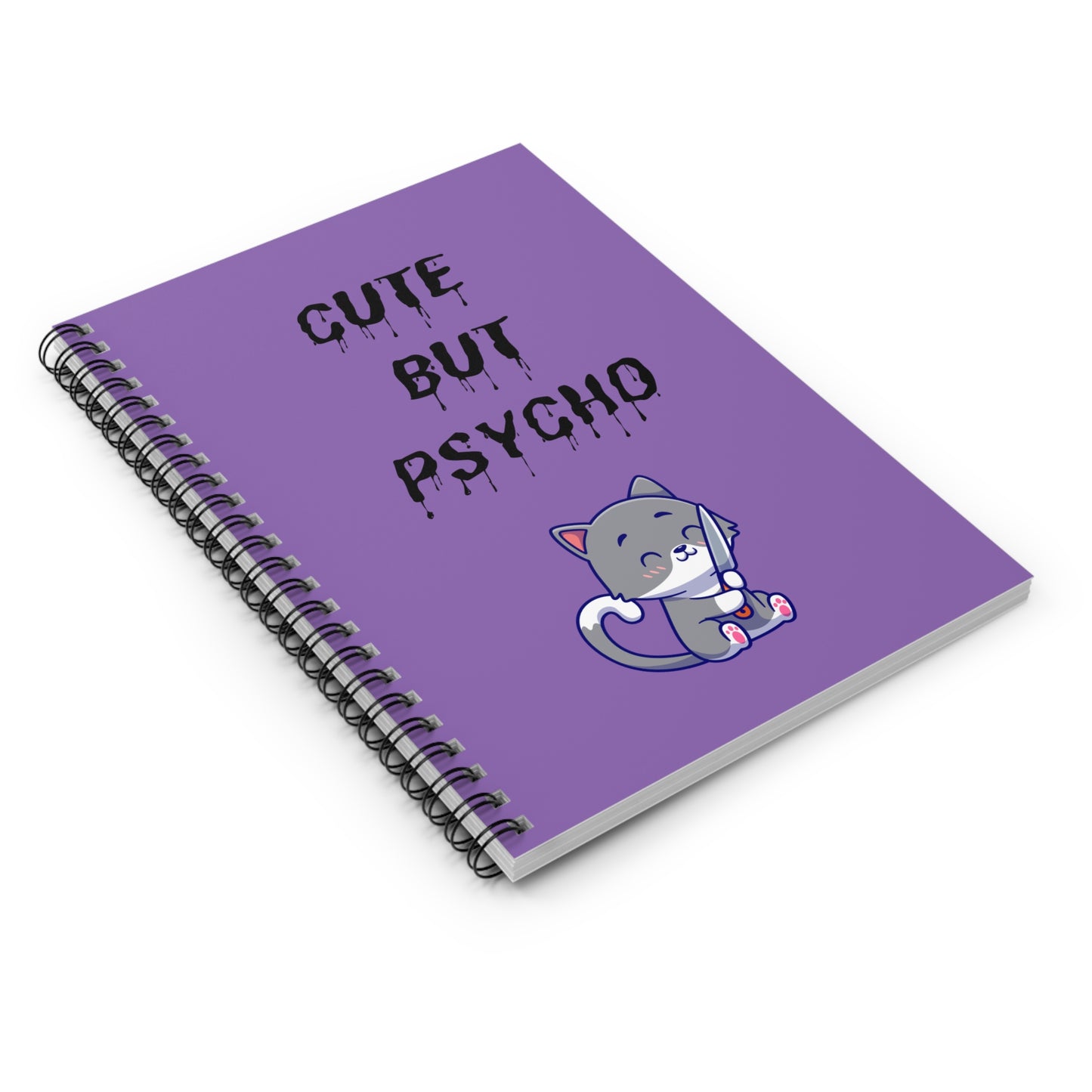 Cute But Spiral Notebook - Ruled Line