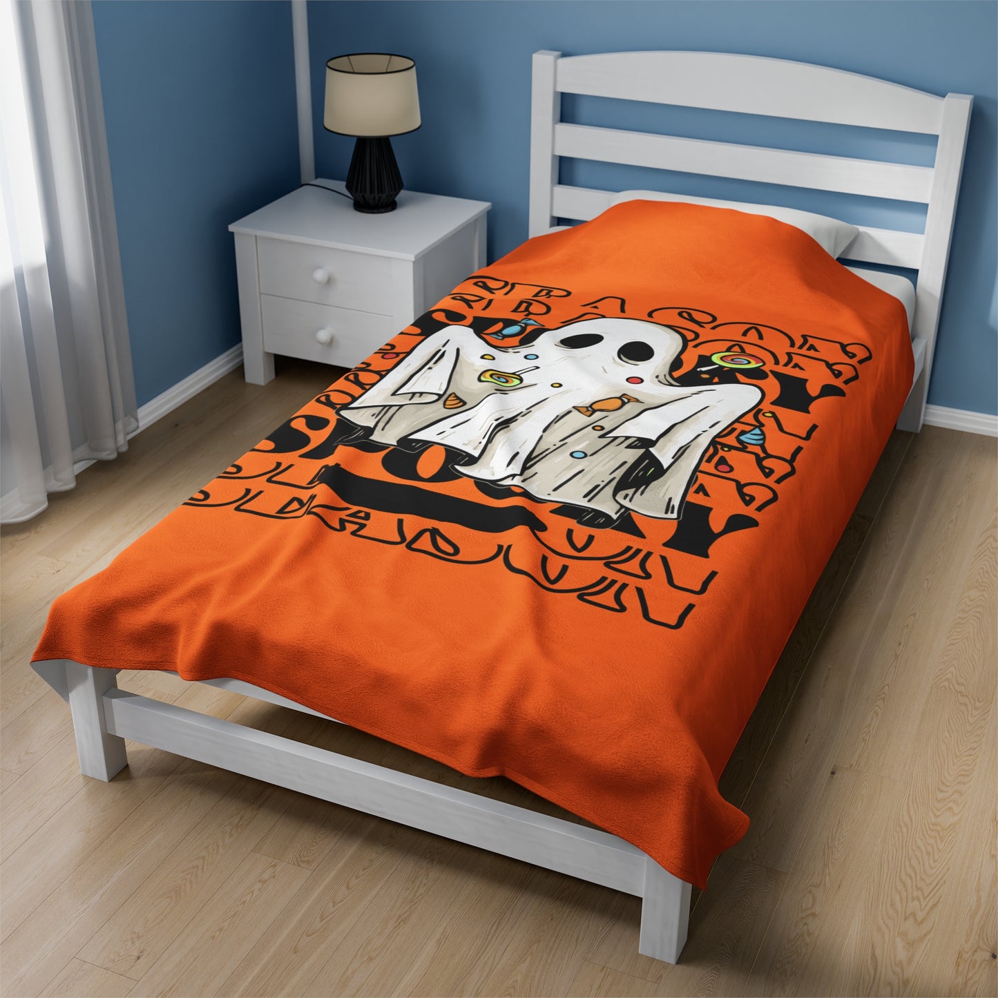 Spooky Season Velveteen Plush Blanket