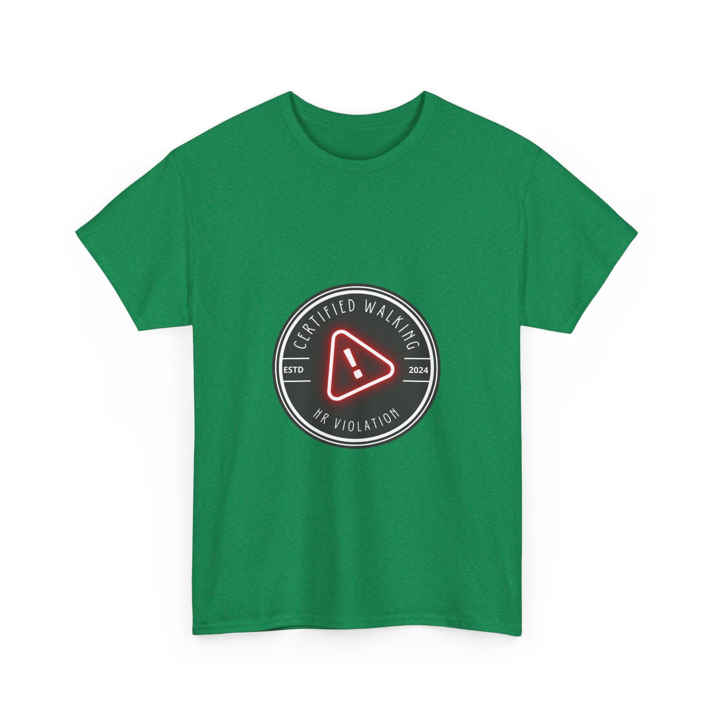 certified walking Unisex Heavy Cotton Tee
