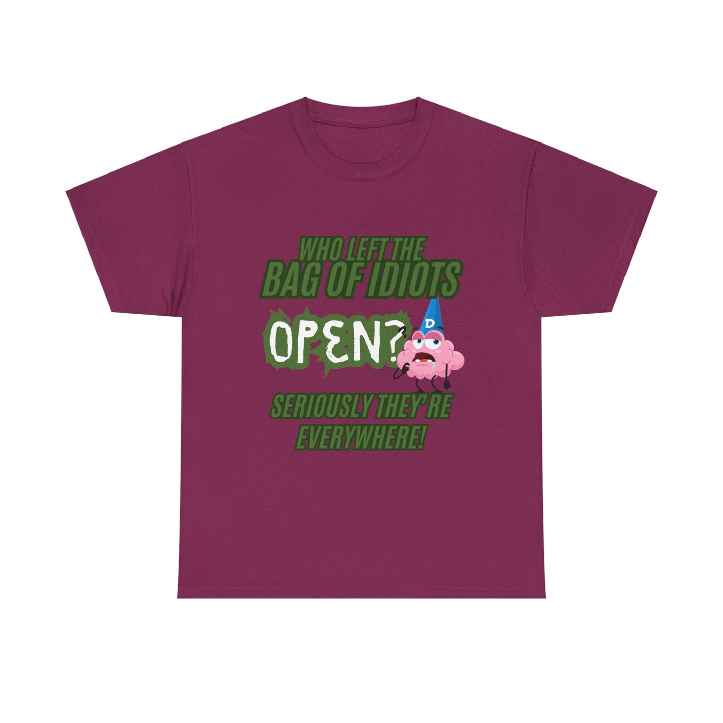 Open Bag Unisex Heavy Cotton Tee