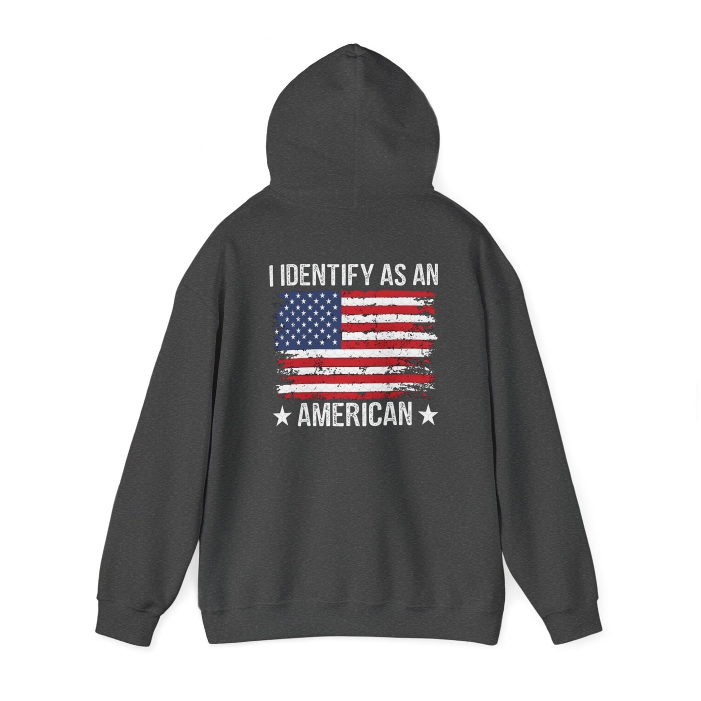 Identify as Unisex Heavy Blend™ Hooded Sweatshirt